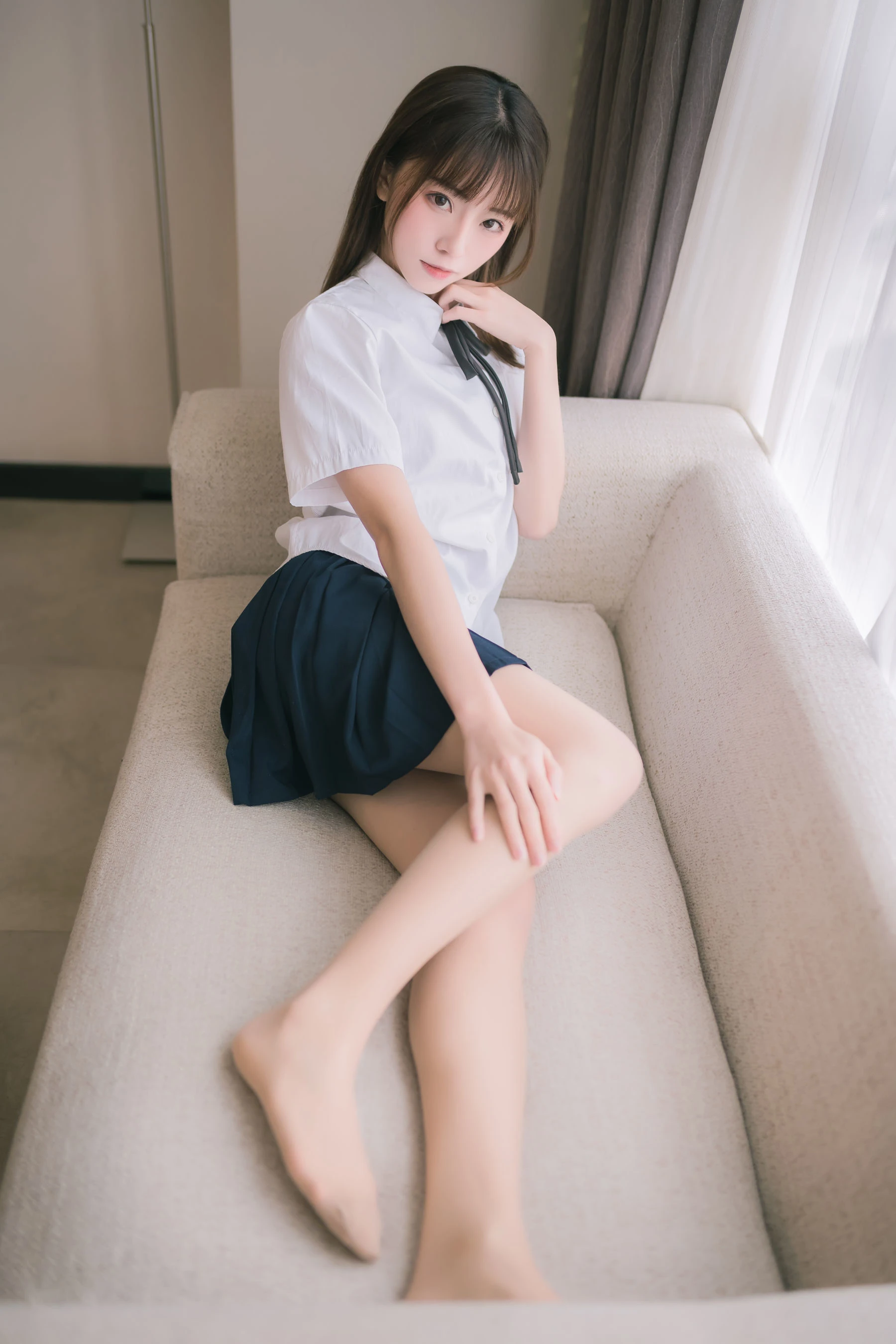 [主播]梁思雨梁思雨街拍超清寫真：魅惑氣質釋放美胸誘惑凸顯寫真大片 - 45