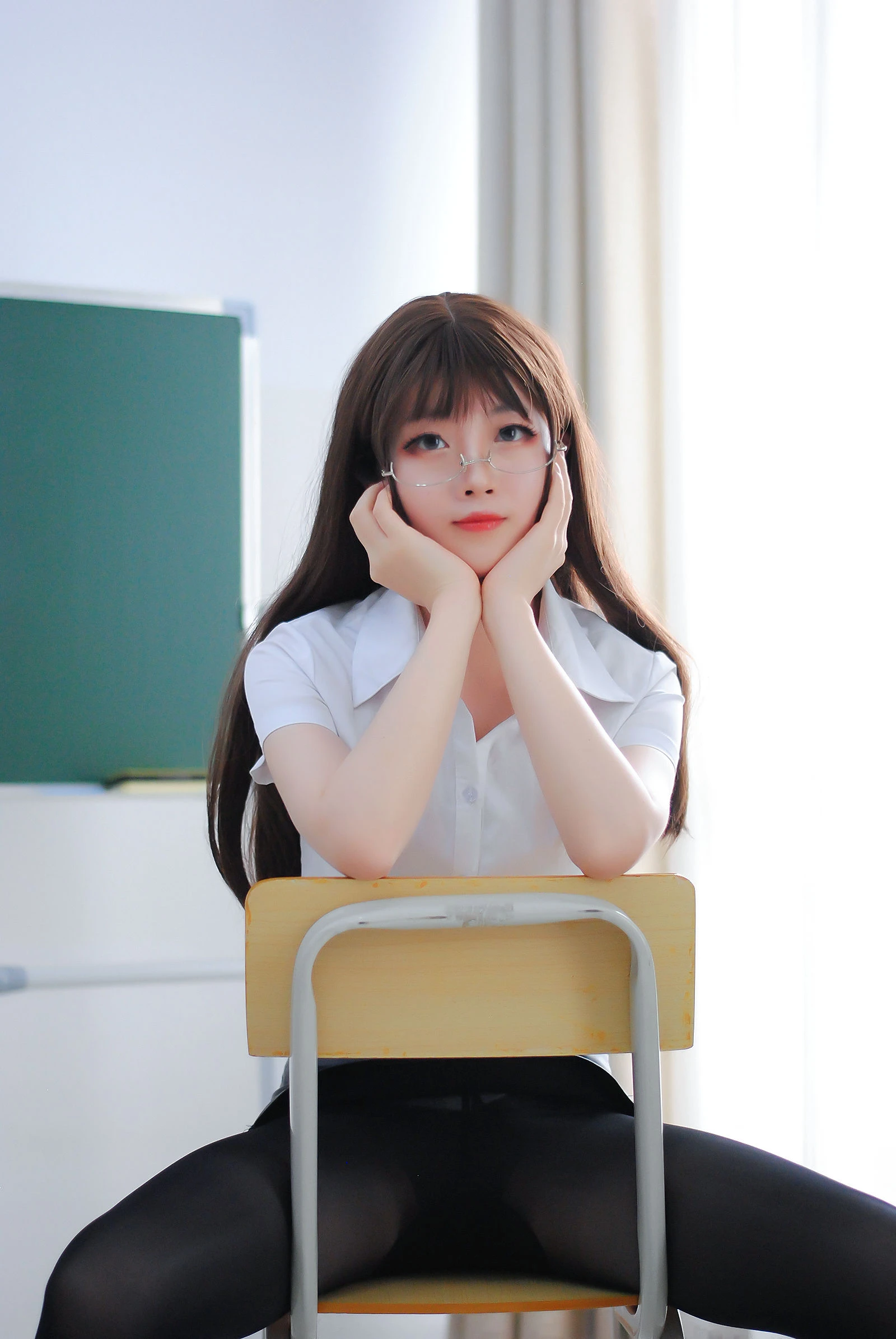 [麻豆]高雅怡寫真攝影大師作：高雅怡甜美於攝影棚綻放蜂腰風情高清演繹 - 17