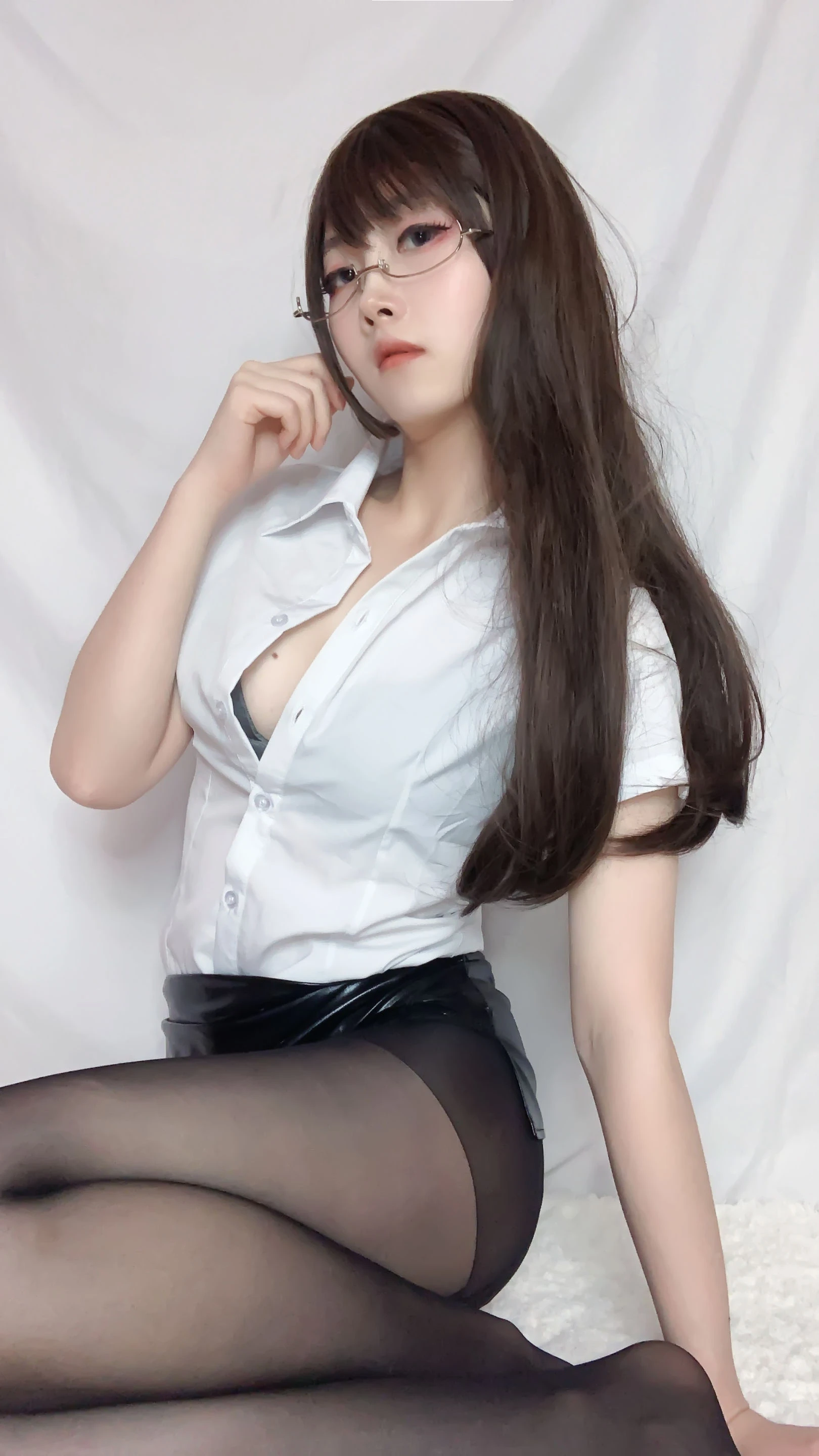 [麻豆]高雅怡寫真攝影大師作：高雅怡甜美於攝影棚綻放蜂腰風情高清演繹 - 31