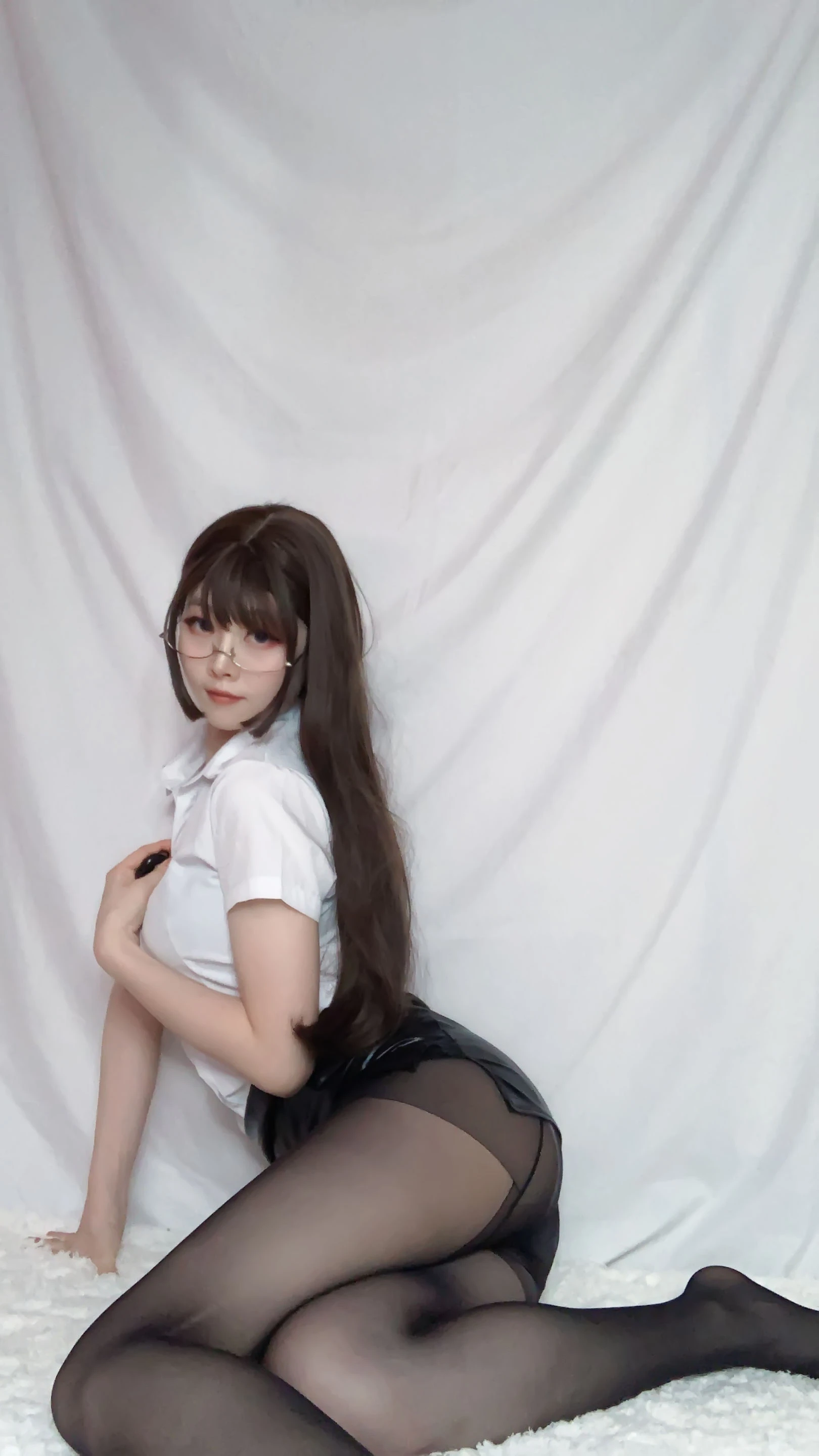 [麻豆]高雅怡寫真攝影大師作：高雅怡甜美於攝影棚綻放蜂腰風情高清演繹 - 40