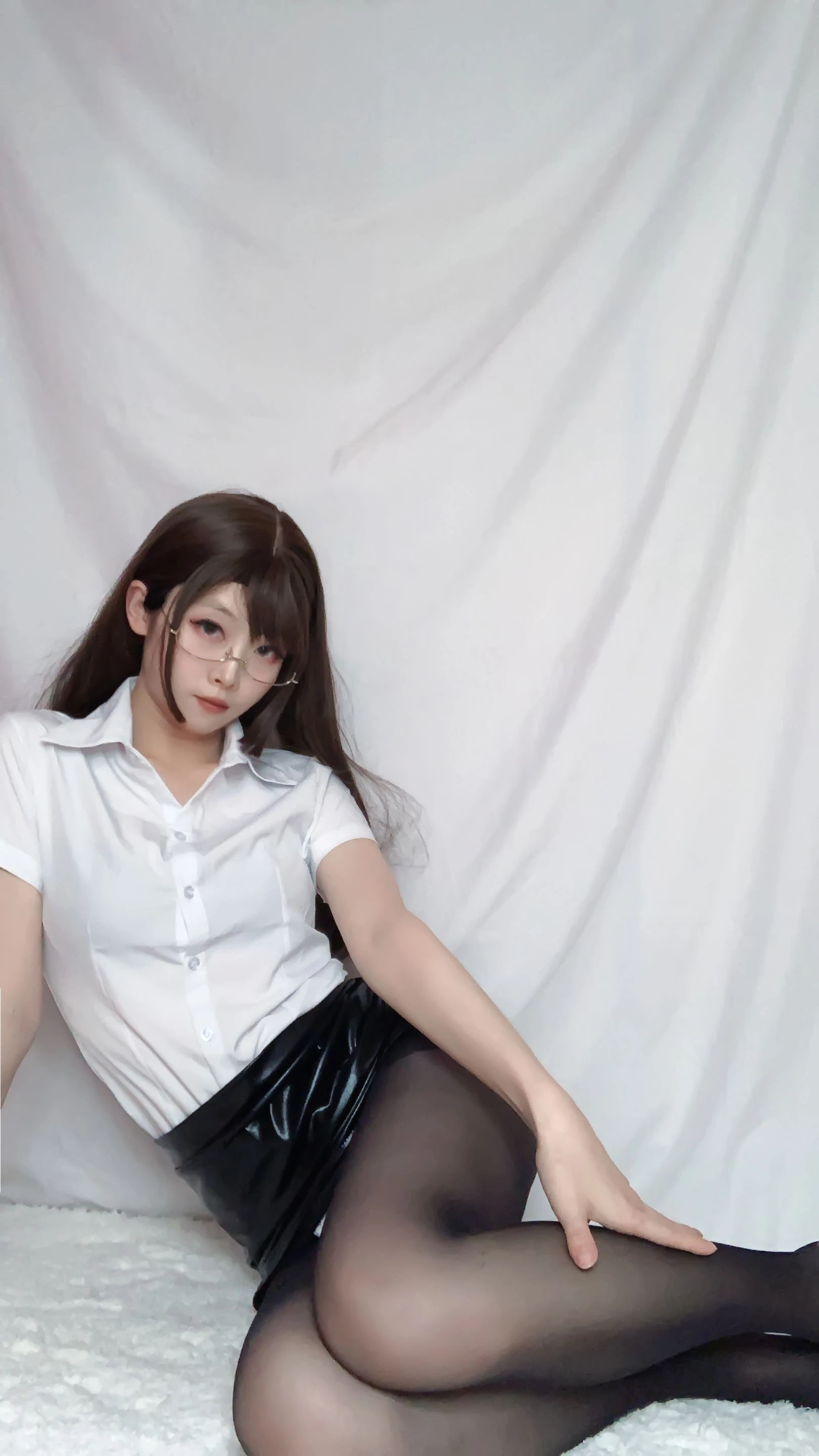 [麻豆]高雅怡寫真攝影大師作：高雅怡甜美於攝影棚綻放蜂腰風情高清演繹 - 49