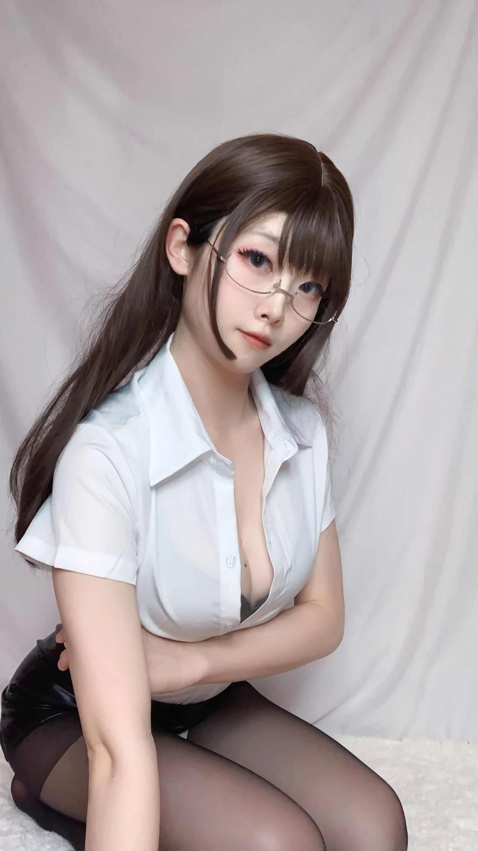 [麻豆]高雅怡寫真攝影大師作：高雅怡甜美於攝影棚綻放蜂腰風情高清演繹 - 50