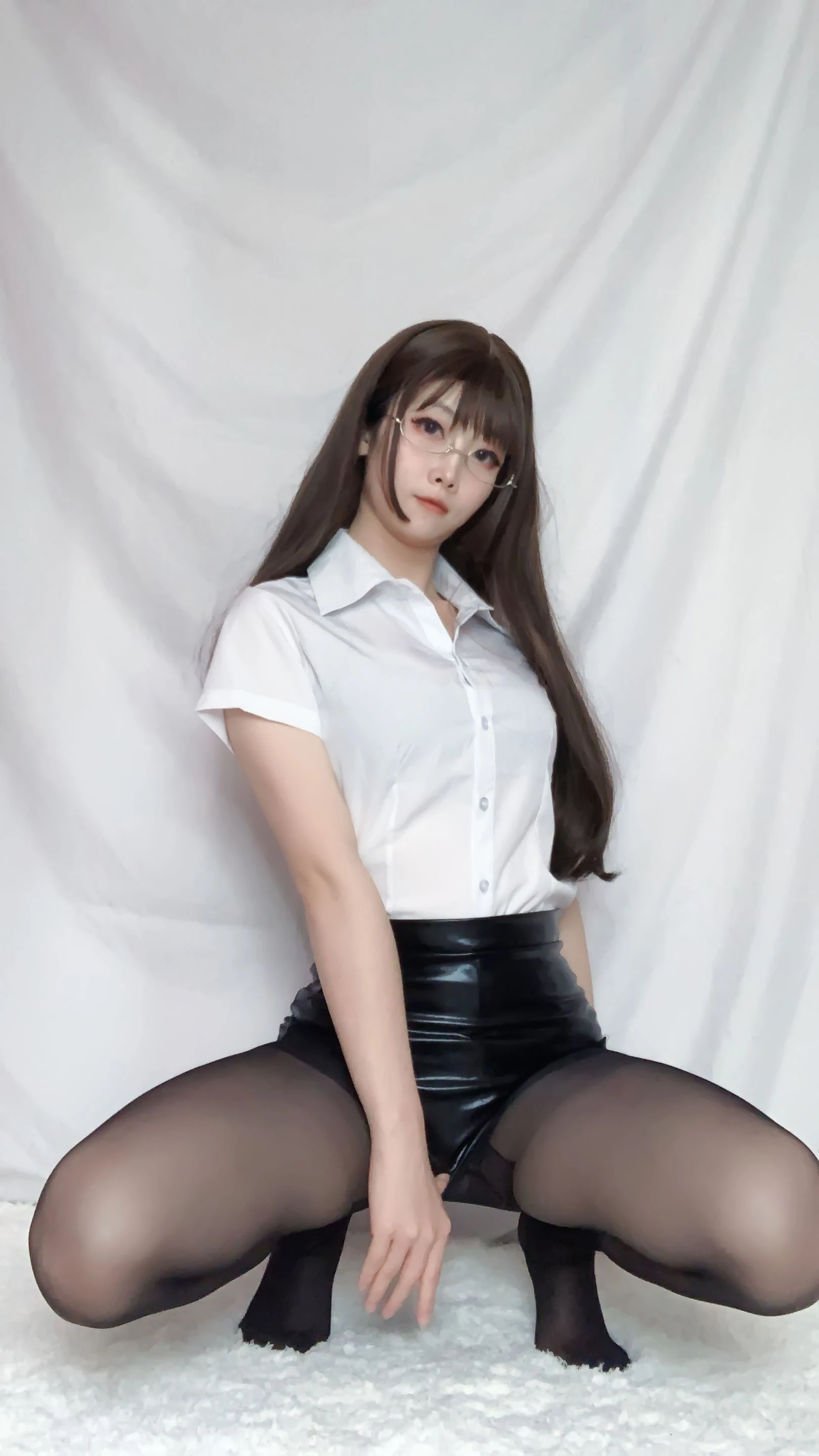 [麻豆]高雅怡寫真攝影大師作：高雅怡甜美於攝影棚綻放蜂腰風情高清演繹 - 56