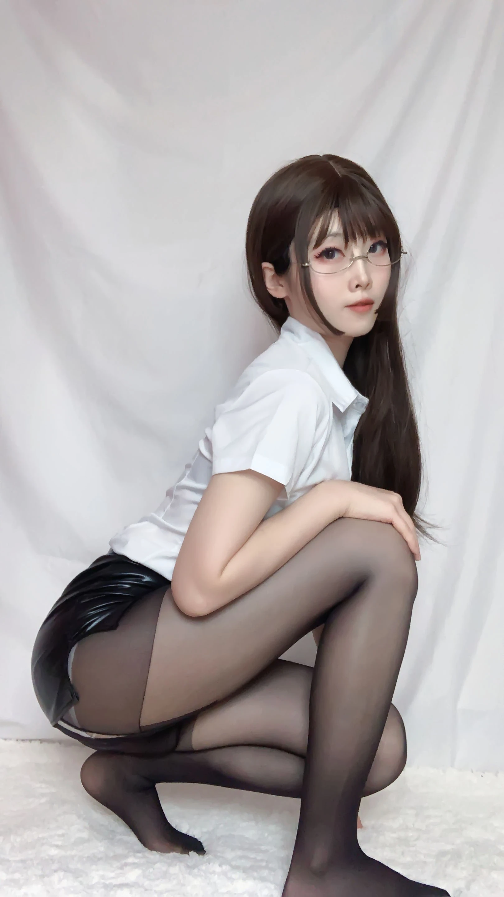 [麻豆]高雅怡寫真攝影大師作：高雅怡甜美於攝影棚綻放蜂腰風情高清演繹 - 75