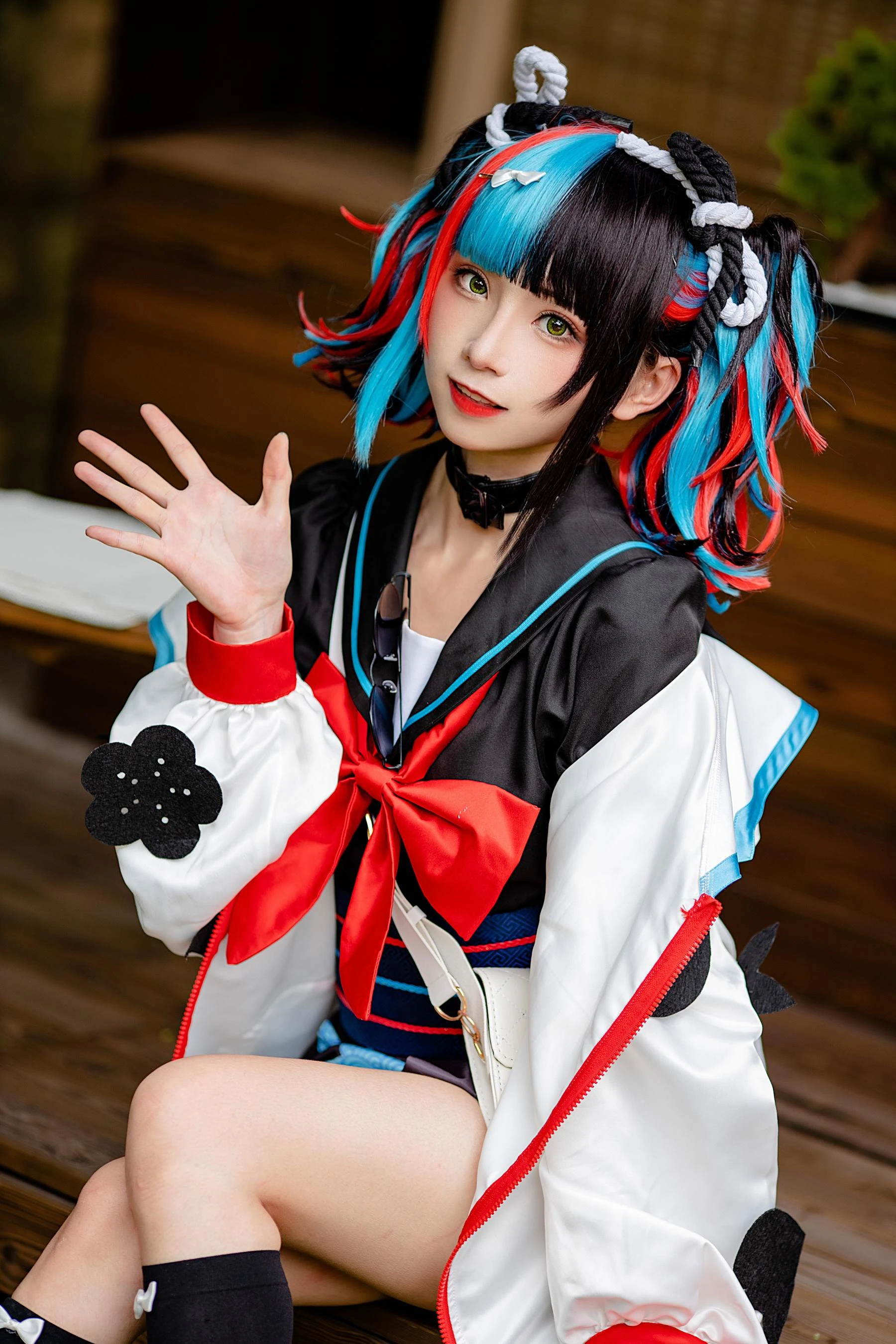 [名模]高欣妍戶外大圖寫真珍藏：高欣妍清純演繹美胸完美韻味展現寫真藝術 - 17