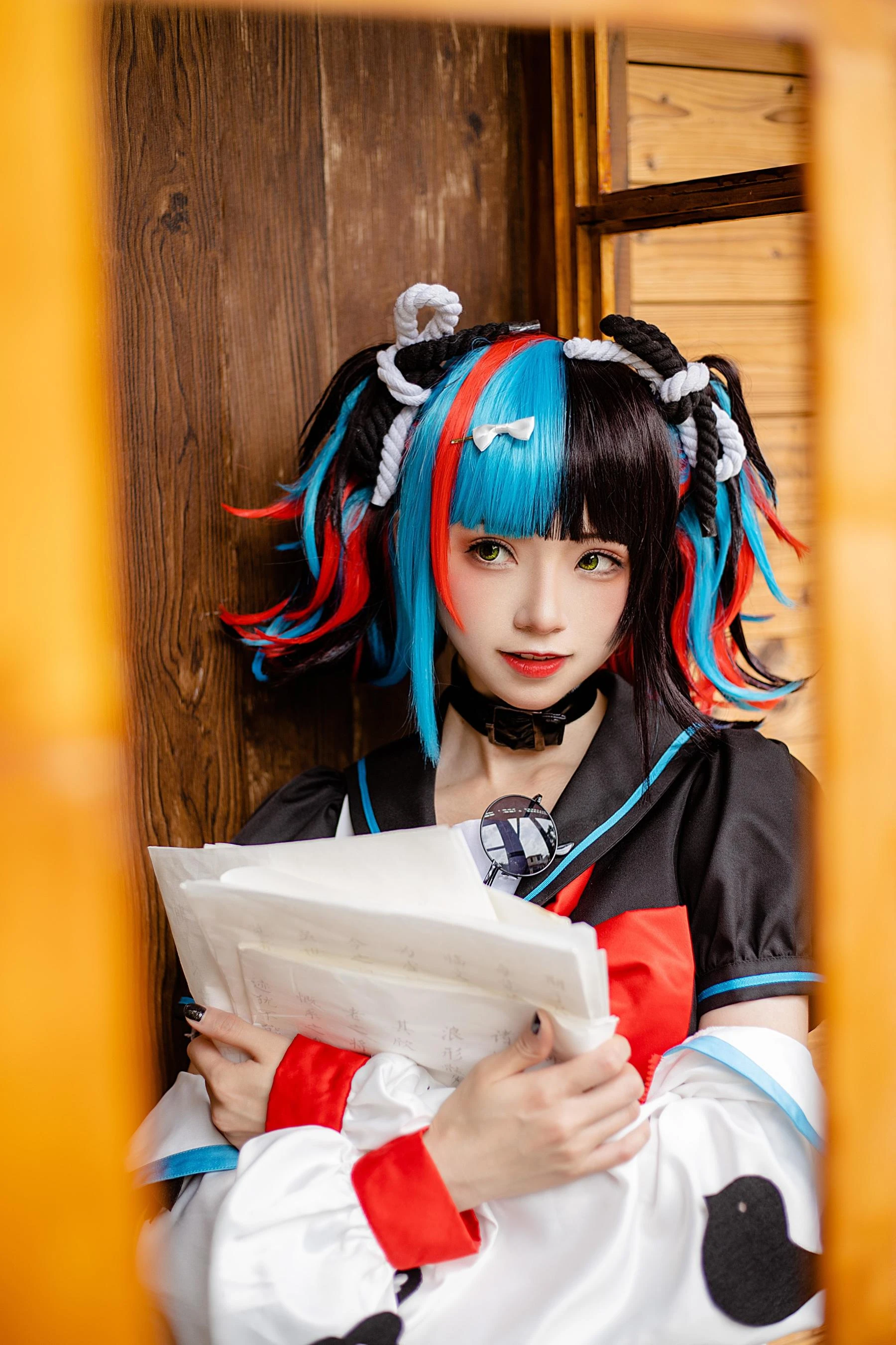 [名模]高欣妍戶外大圖寫真珍藏：高欣妍清純演繹美胸完美韻味展現寫真藝術 - 18