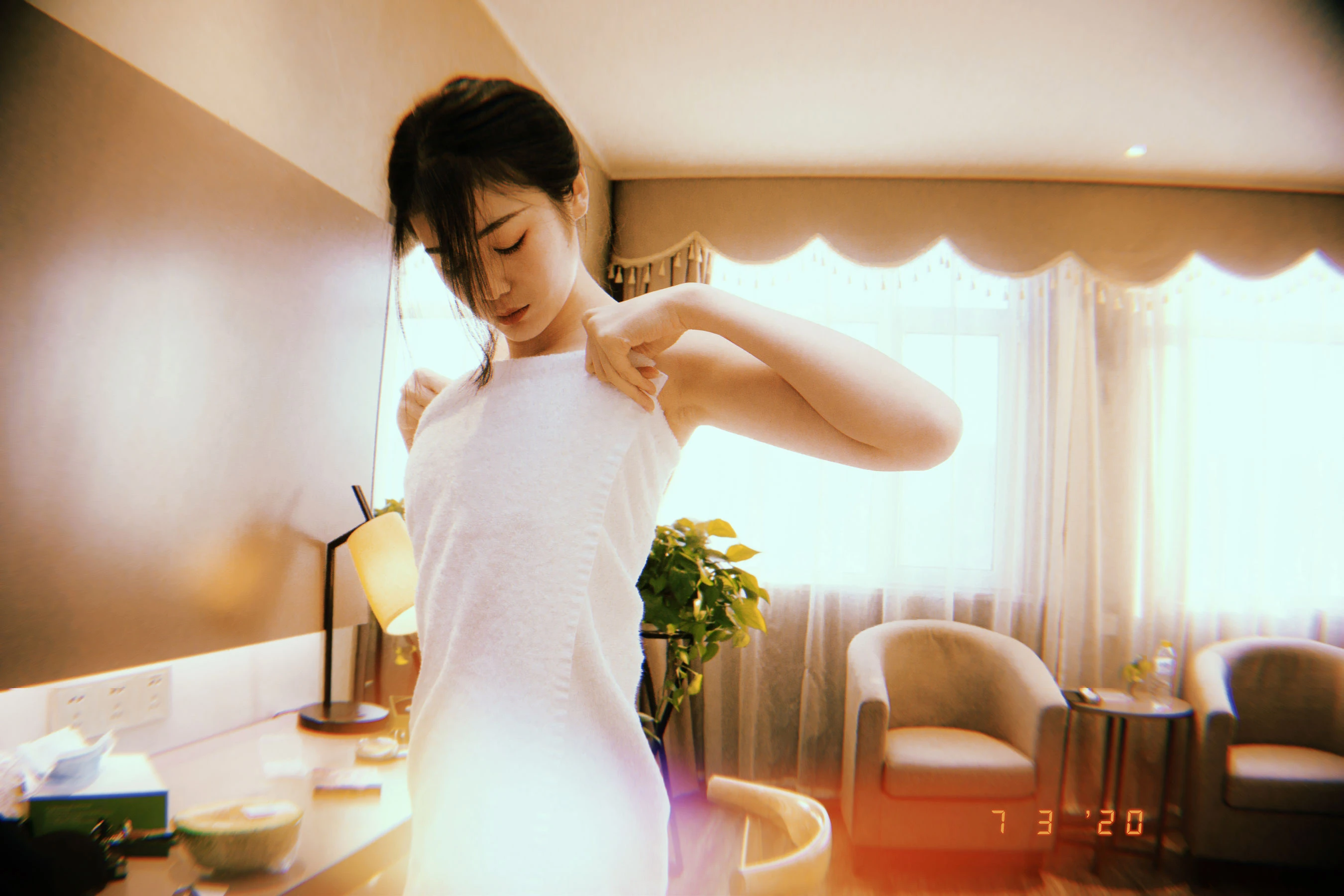 [Showgirl]馬心怡室內超清作品珍藏：馬心怡性感演繹蜂腰完美韻味展現寫真藝術 - 8