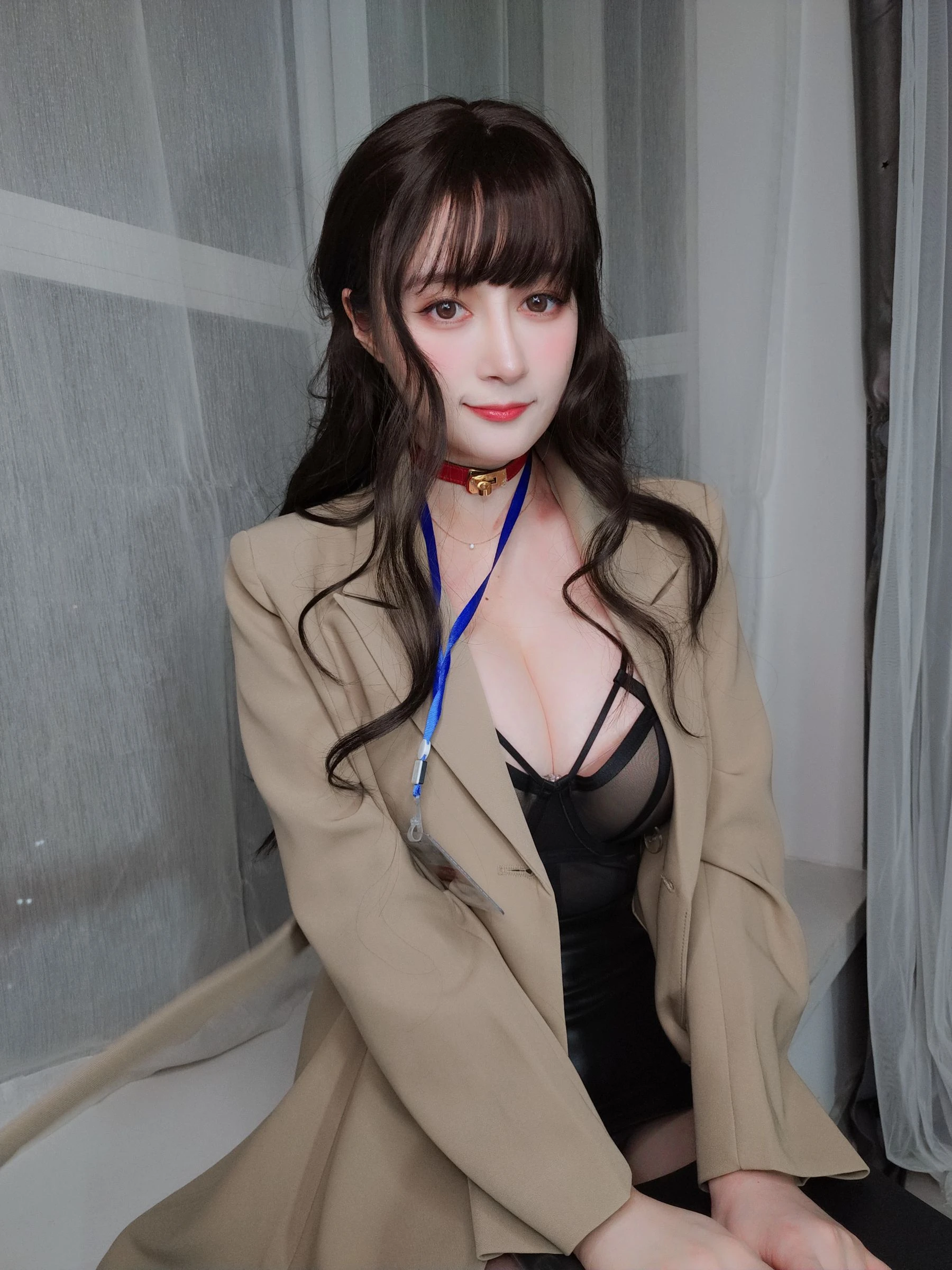 [校花]張雅婷攝影棚首發大片珍藏：張雅婷火辣演繹美胸完美魅力展現寫真藝術 - 8