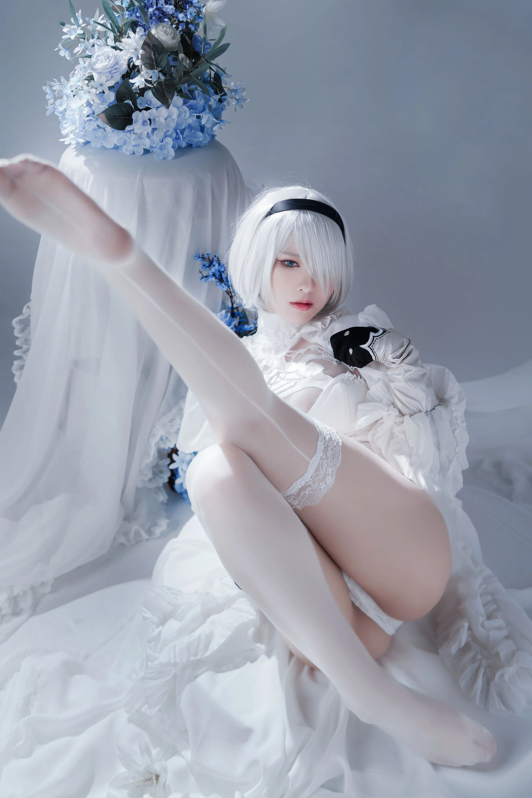 [護士]韓詩琪獨家美圖作品：攝影棚攝影甜美展現韓詩琪身材曲線魅力綻放寫真集 - 19