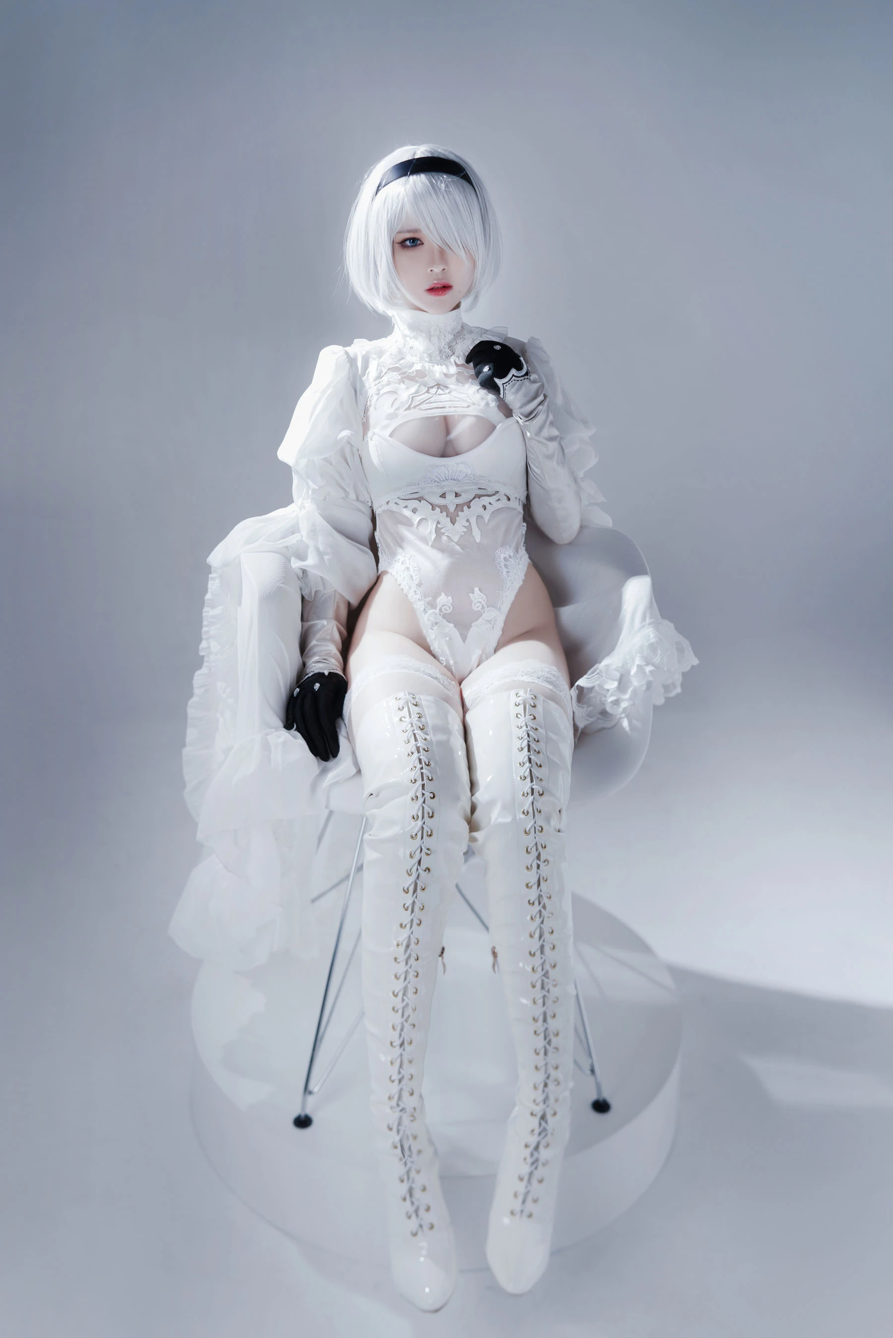 [護士]韓詩琪獨家美圖作品：攝影棚攝影甜美展現韓詩琪身材曲線魅力綻放寫真集 - 34