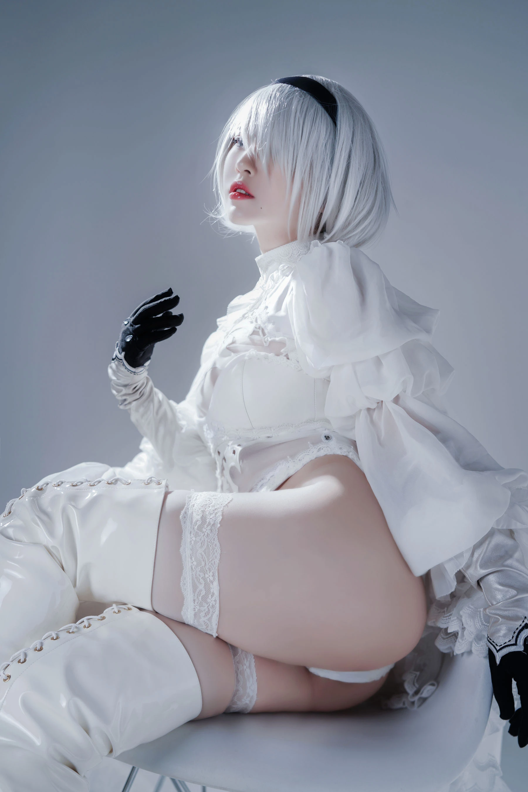 [護士]韓詩琪獨家美圖作品：攝影棚攝影甜美展現韓詩琪身材曲線魅力綻放寫真集 - 39