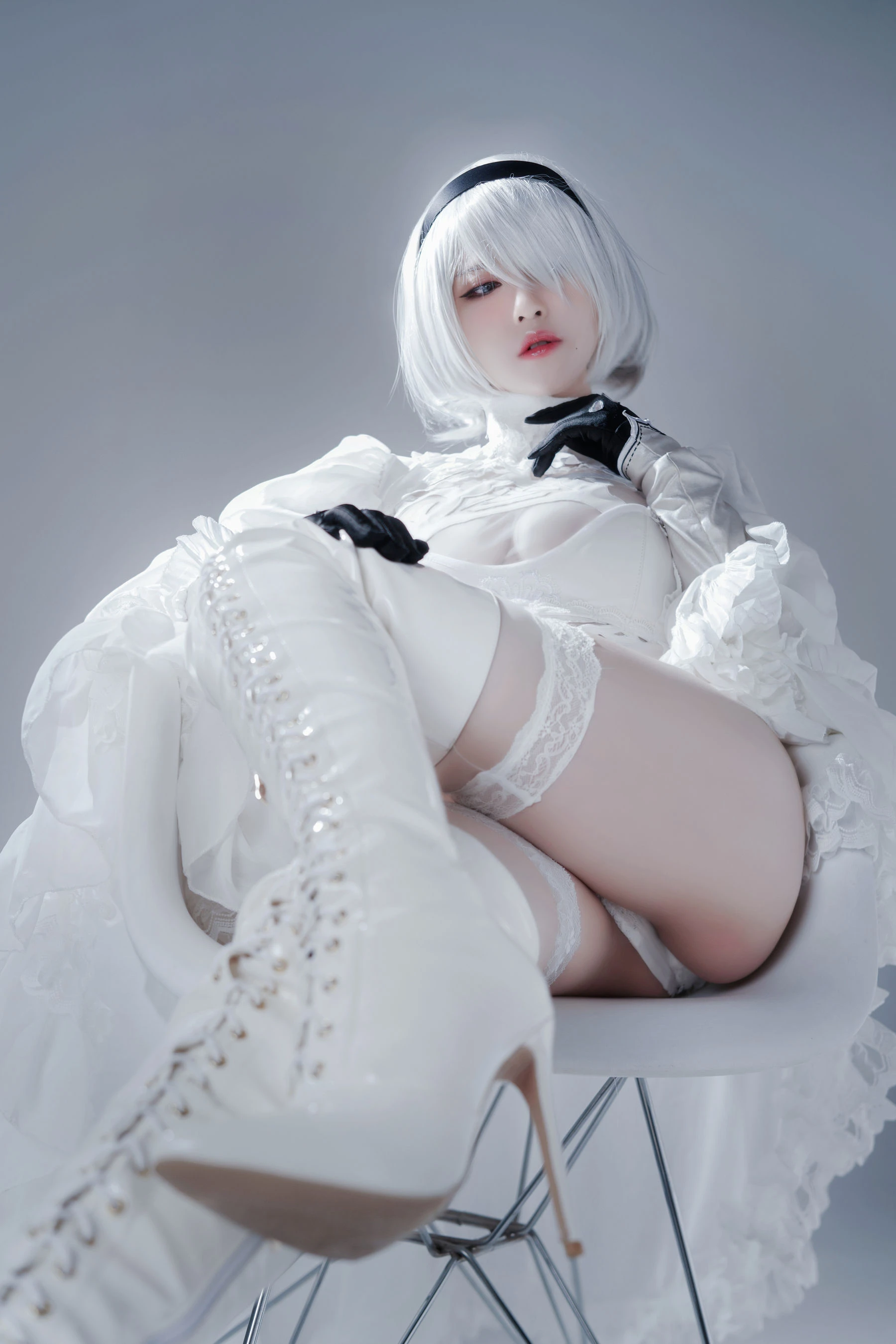 [護士]韓詩琪獨家美圖作品：攝影棚攝影甜美展現韓詩琪身材曲線魅力綻放寫真集 - 42