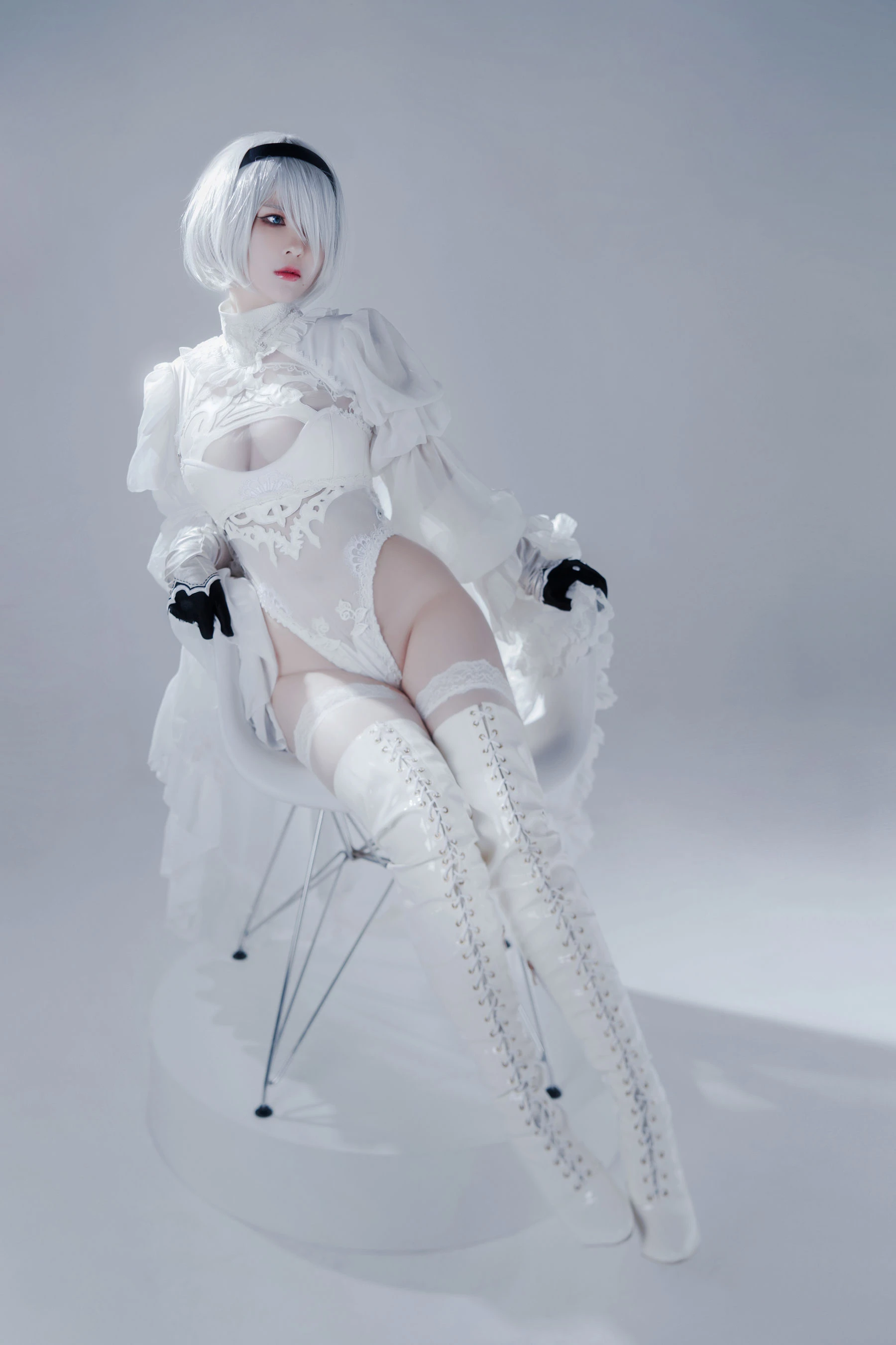 [護士]韓詩琪獨家美圖作品：攝影棚攝影甜美展現韓詩琪身材曲線魅力綻放寫真集 - 43