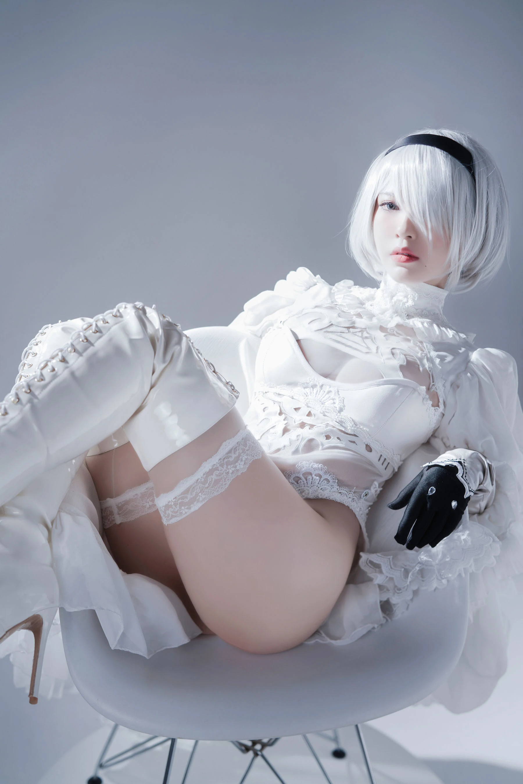 [護士]韓詩琪獨家美圖作品：攝影棚攝影甜美展現韓詩琪身材曲線魅力綻放寫真集 - 47