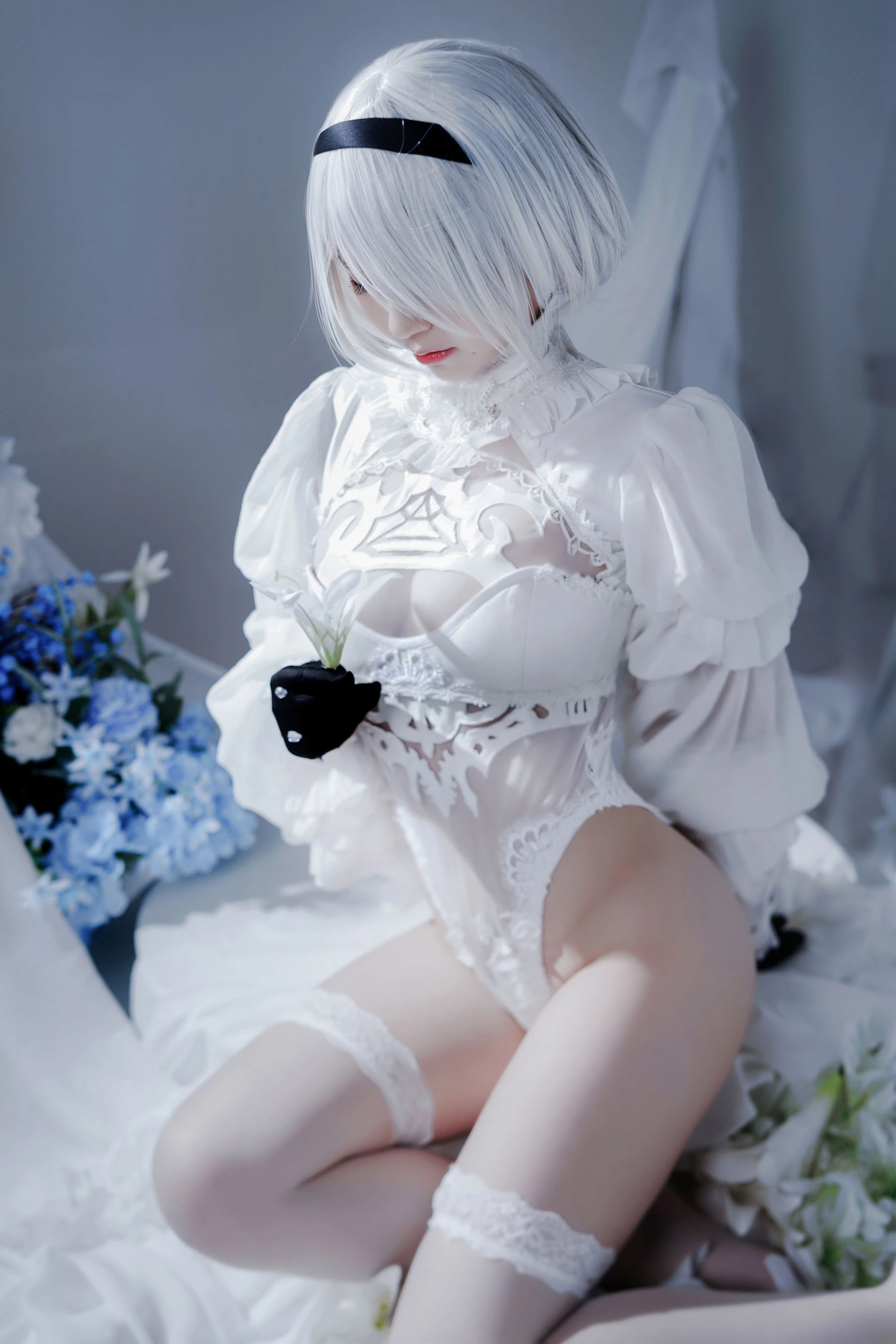 [護士]韓詩琪獨家美圖作品：攝影棚攝影甜美展現韓詩琪身材曲線魅力綻放寫真集 - 5