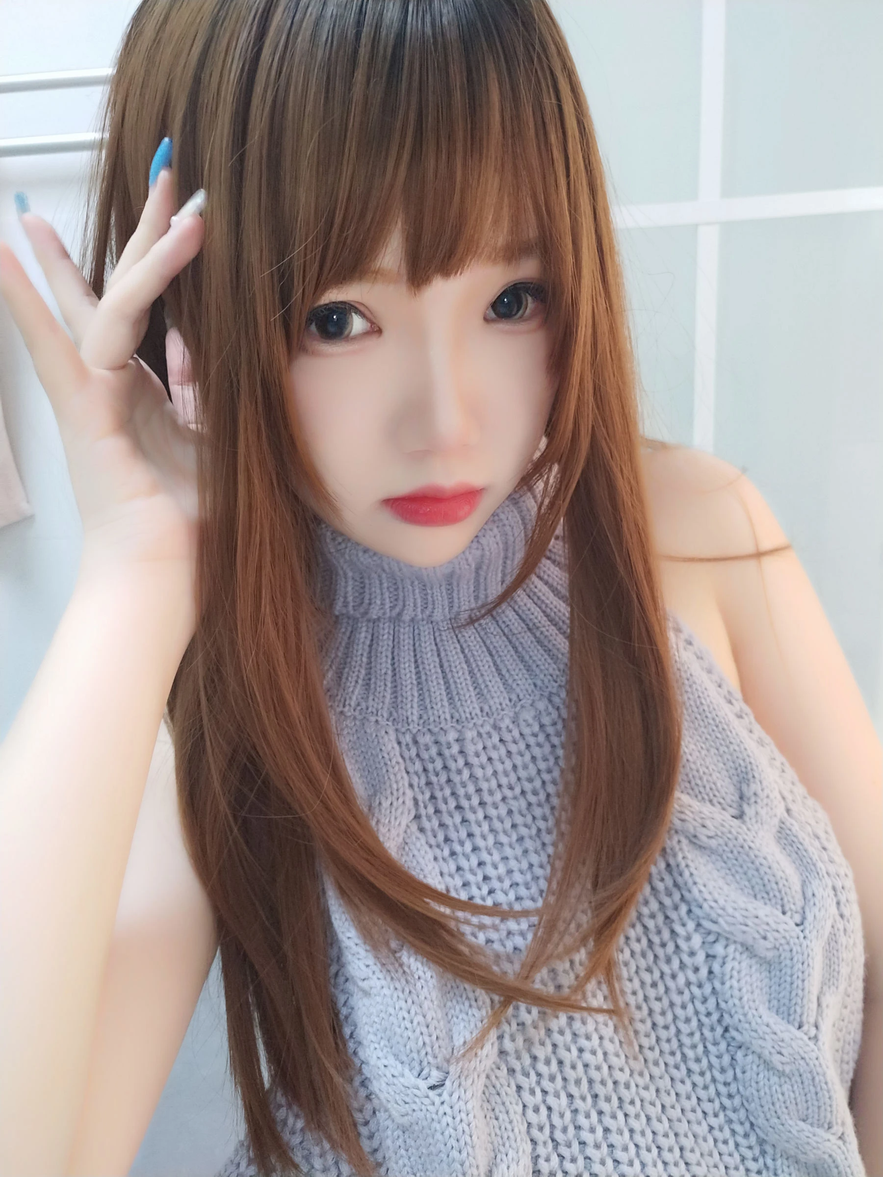 [美女]黃詩涵室內高清藝術珍藏：黃詩涵時尚演繹曲線完美風情演繹寫真藝術 - 149