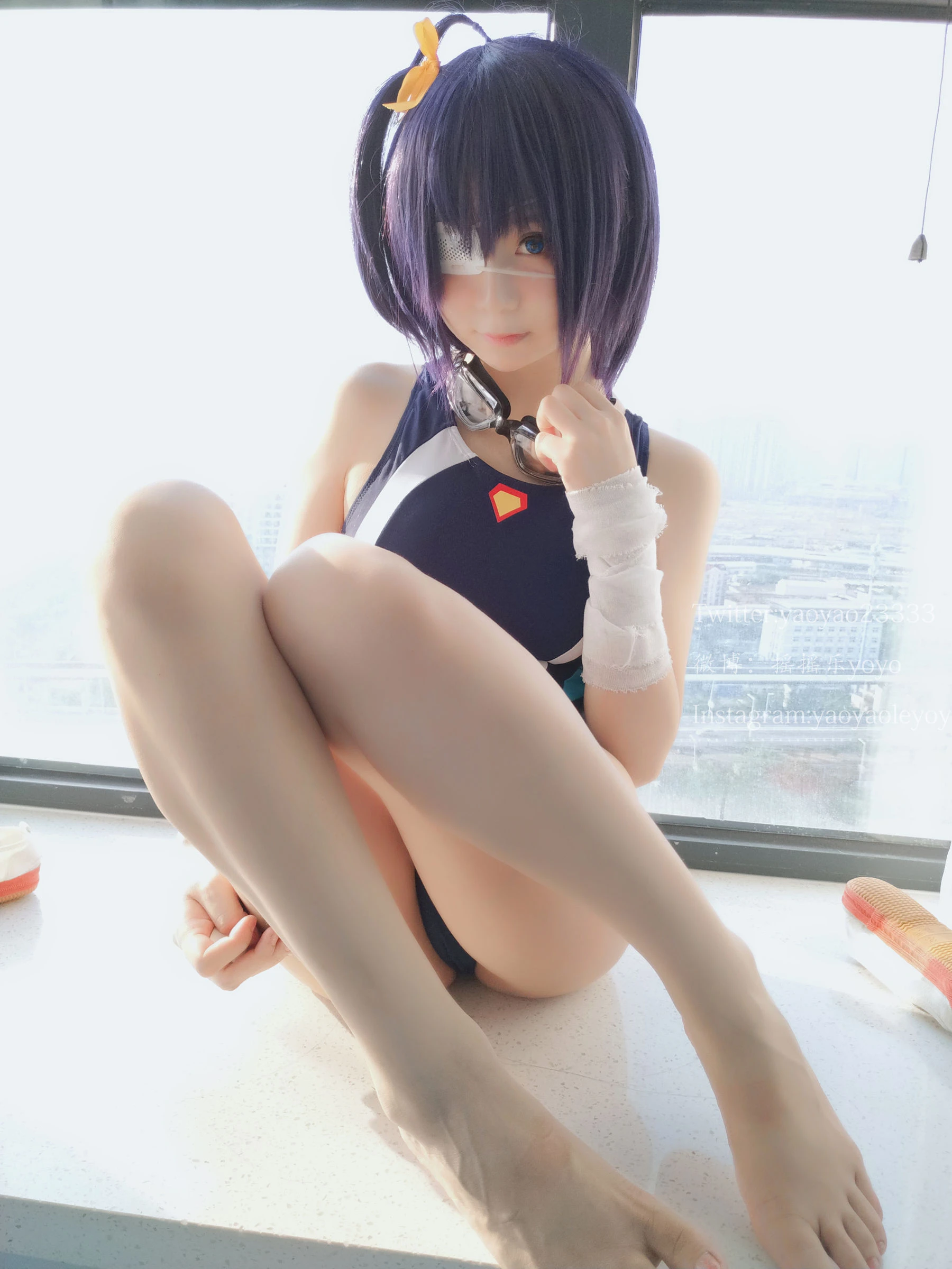 [護士]何子萱自然光高清圖集珍藏：何子萱甜美演繹美腿完美神韻凸顯寫真藝術 - 109