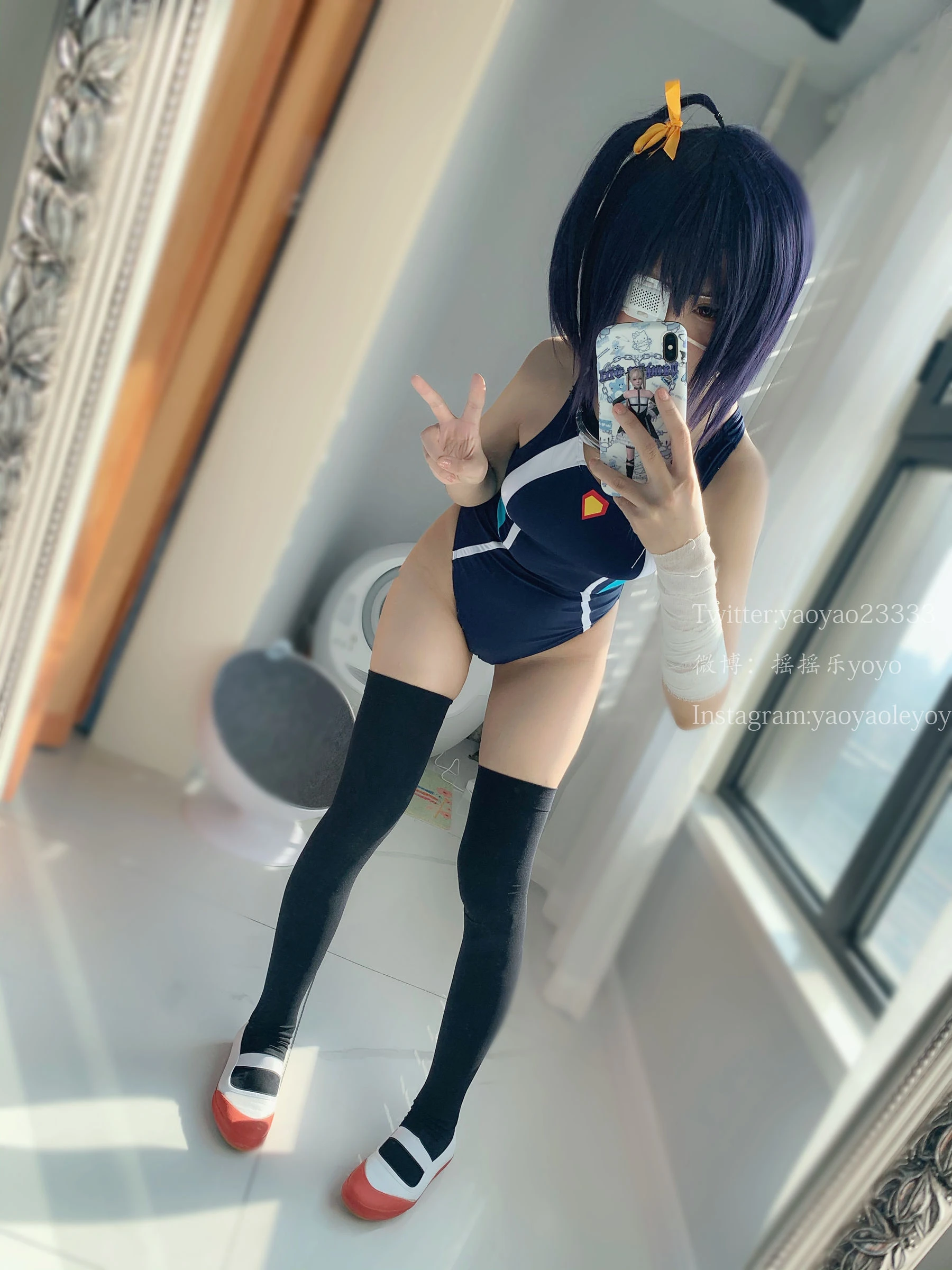[護士]何子萱自然光高清圖集珍藏：何子萱甜美演繹美腿完美神韻凸顯寫真藝術 - 29