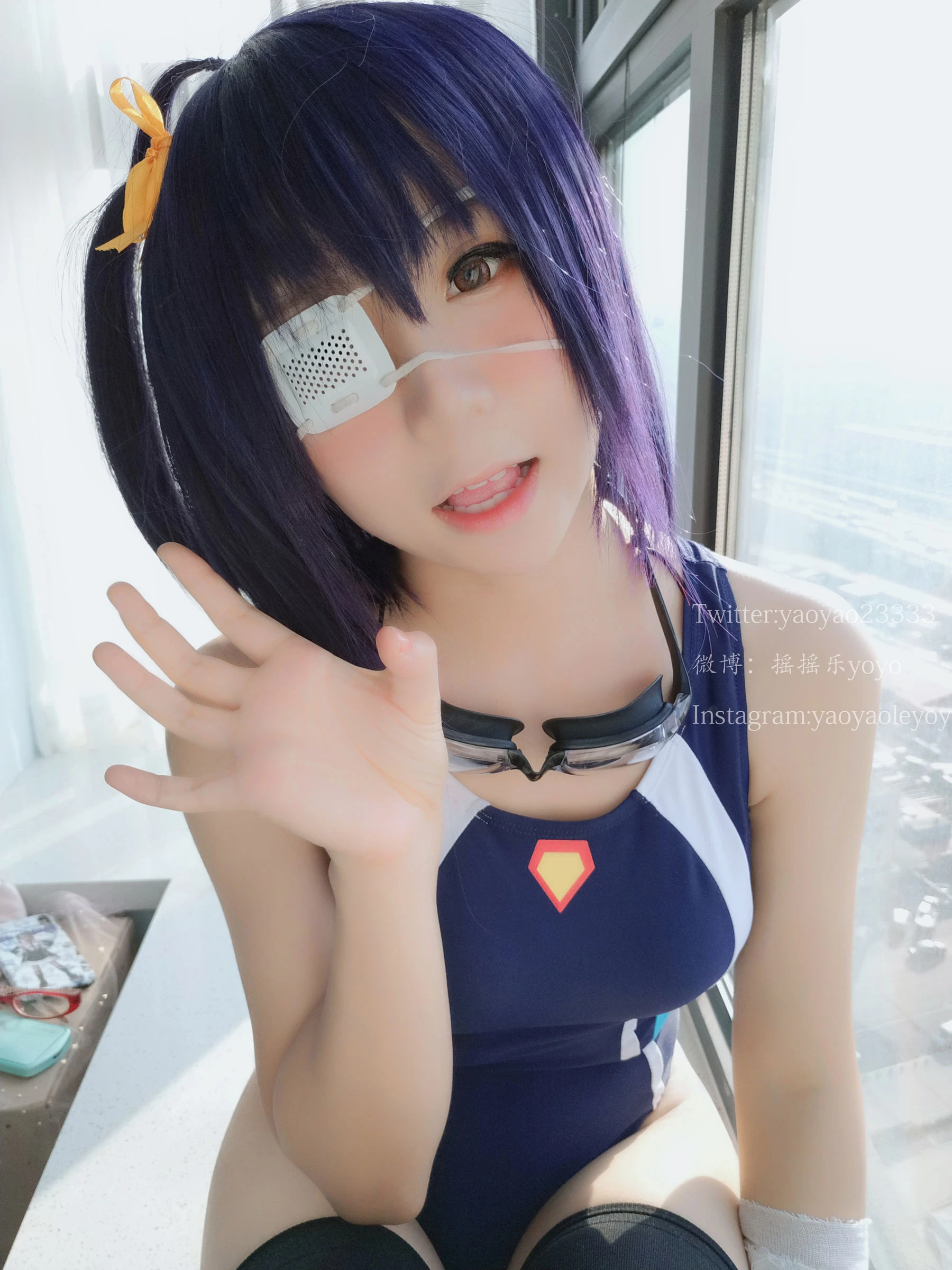 [護士]何子萱自然光高清圖集珍藏：何子萱甜美演繹美腿完美神韻凸顯寫真藝術 - 39