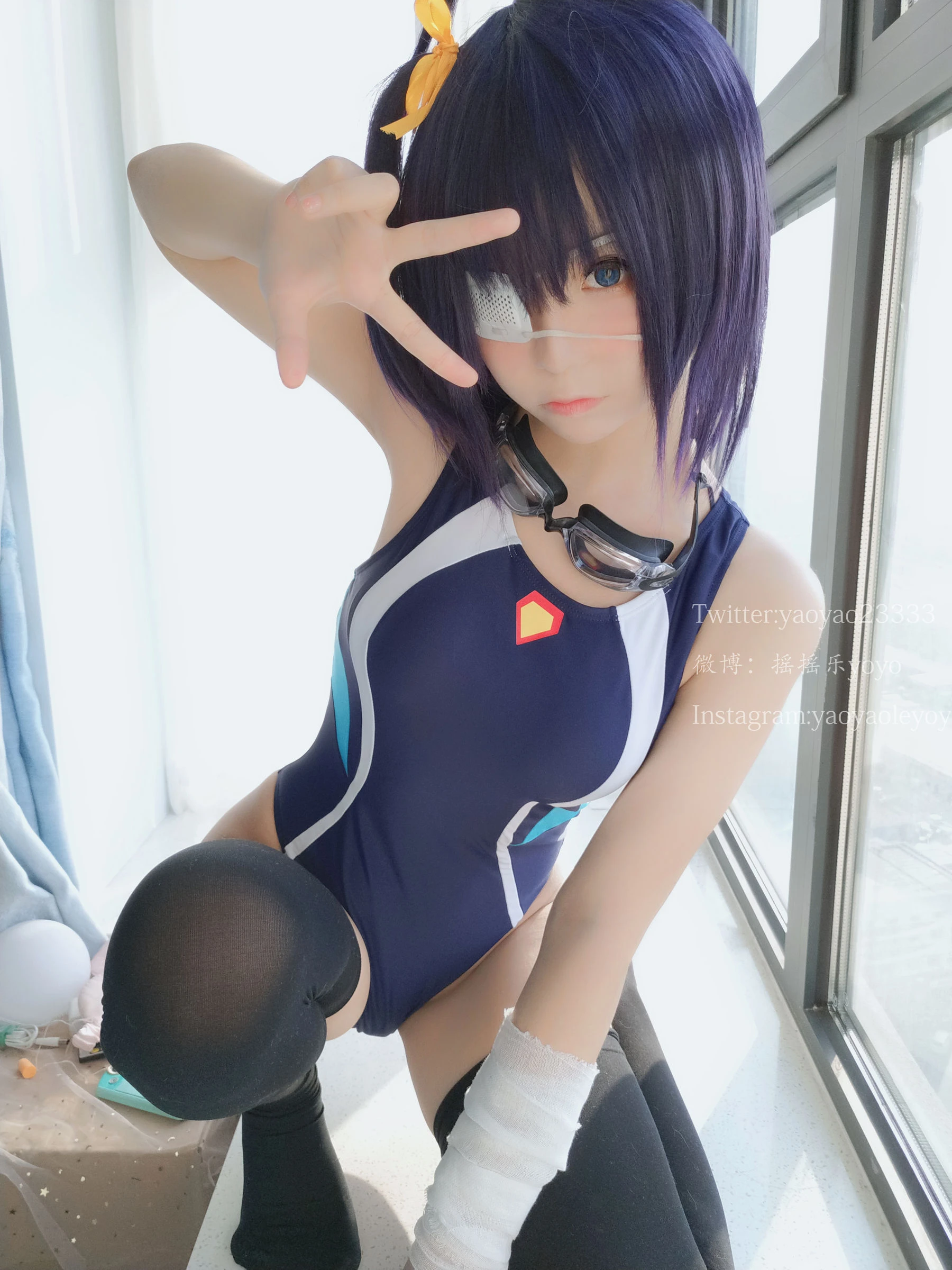 [護士]何子萱自然光高清圖集珍藏：何子萱甜美演繹美腿完美神韻凸顯寫真藝術 - 47