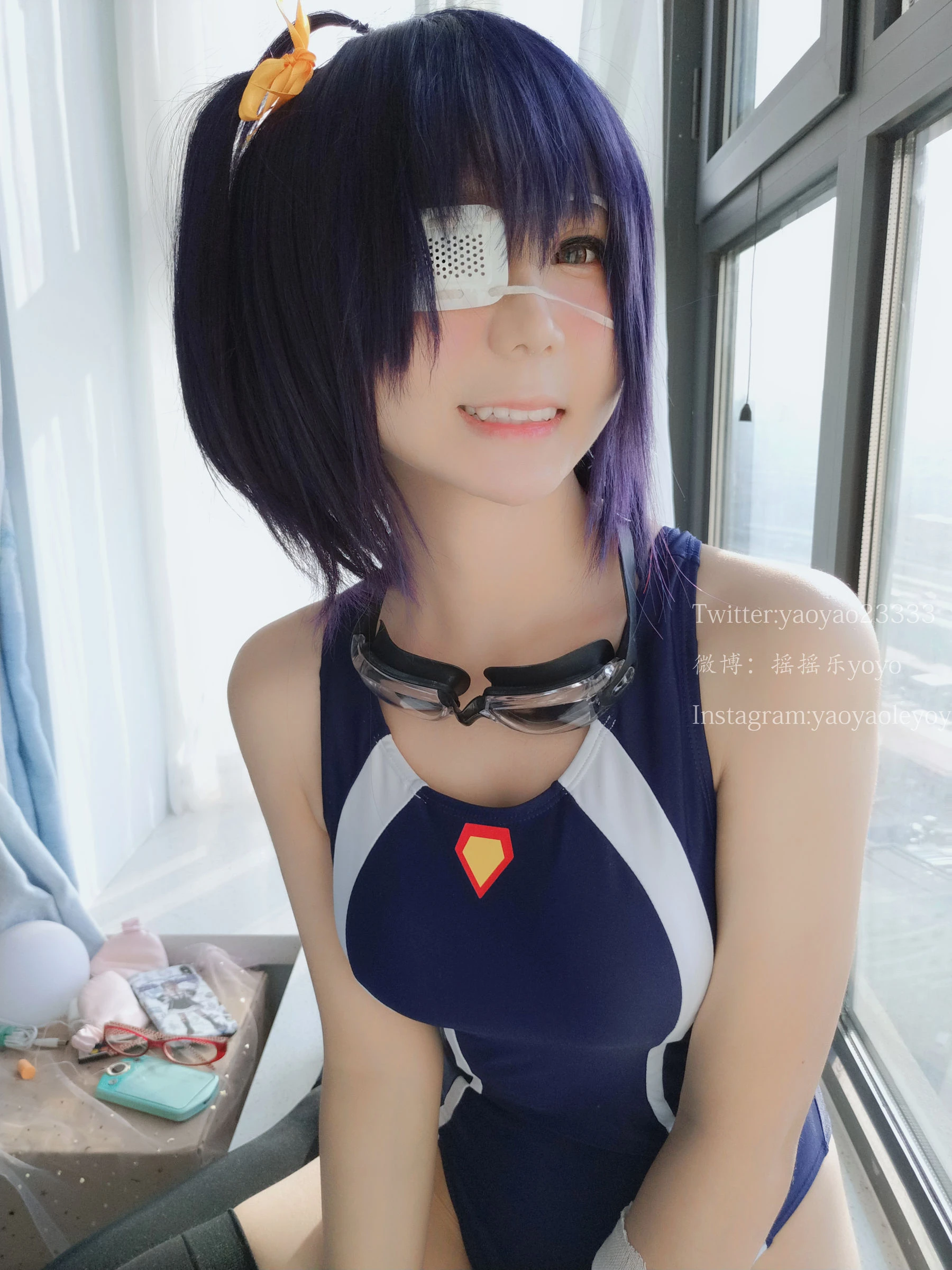 [護士]何子萱自然光高清圖集珍藏：何子萱甜美演繹美腿完美神韻凸顯寫真藝術 - 49