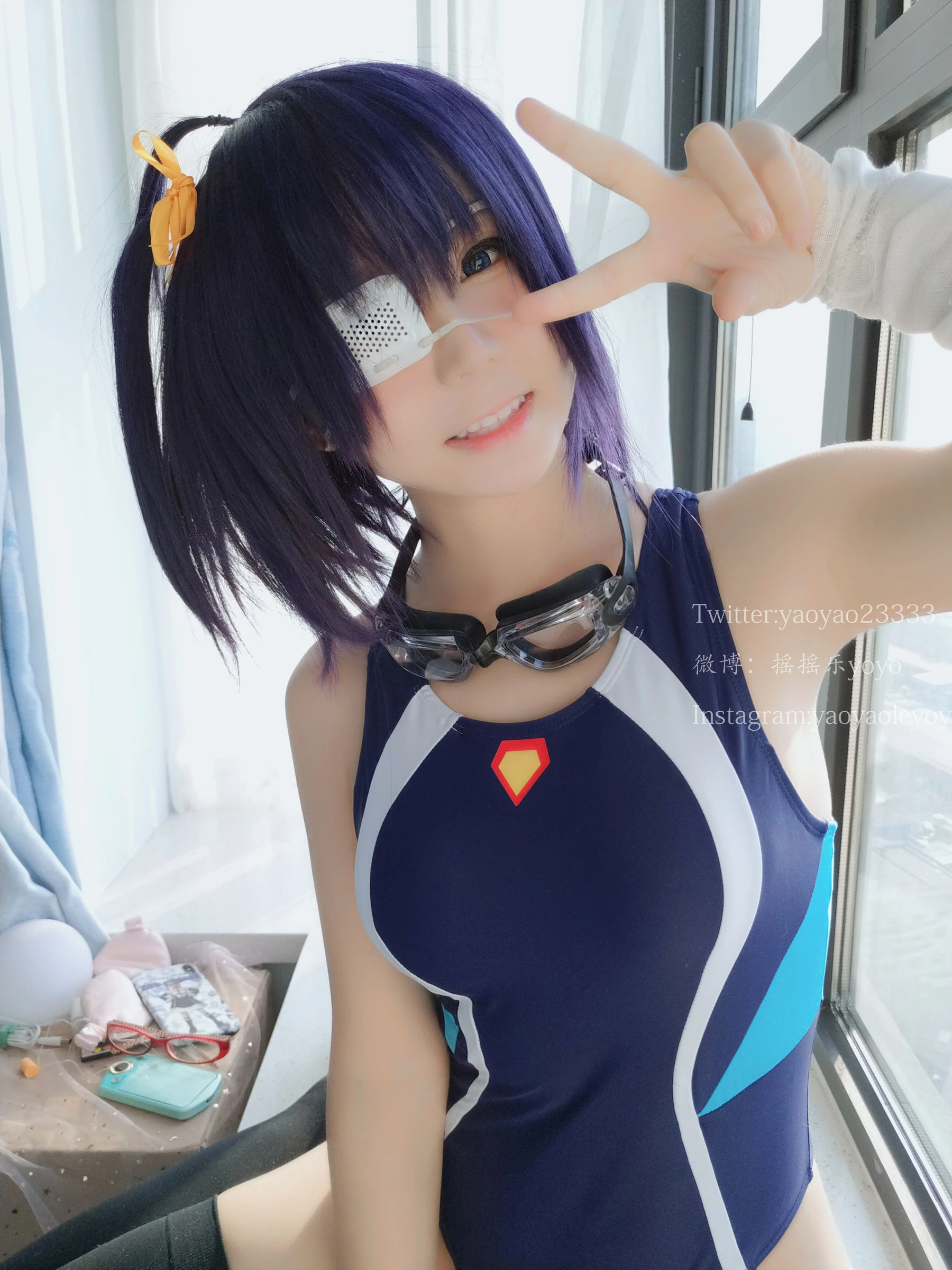 [護士]何子萱自然光高清圖集珍藏：何子萱甜美演繹美腿完美神韻凸顯寫真藝術 - 52