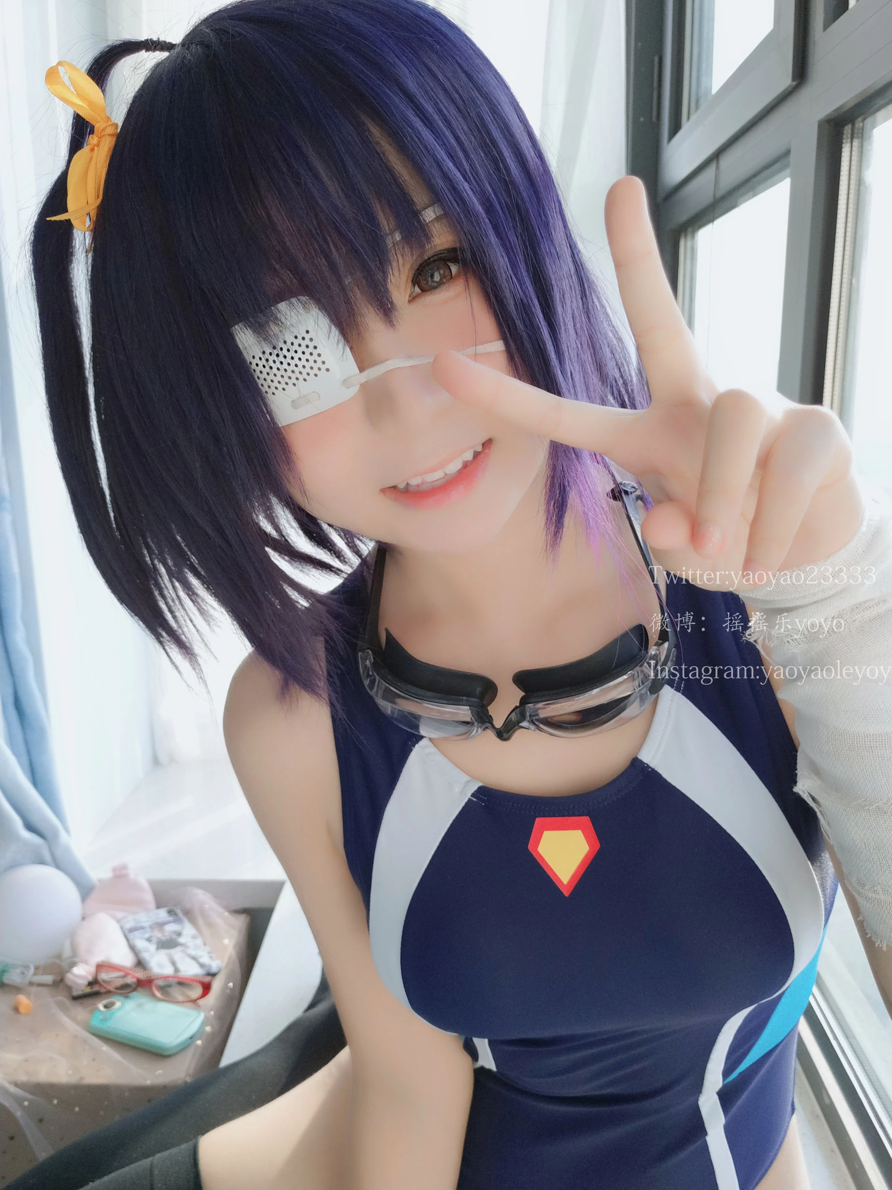 [護士]何子萱自然光高清圖集珍藏：何子萱甜美演繹美腿完美神韻凸顯寫真藝術 - 53