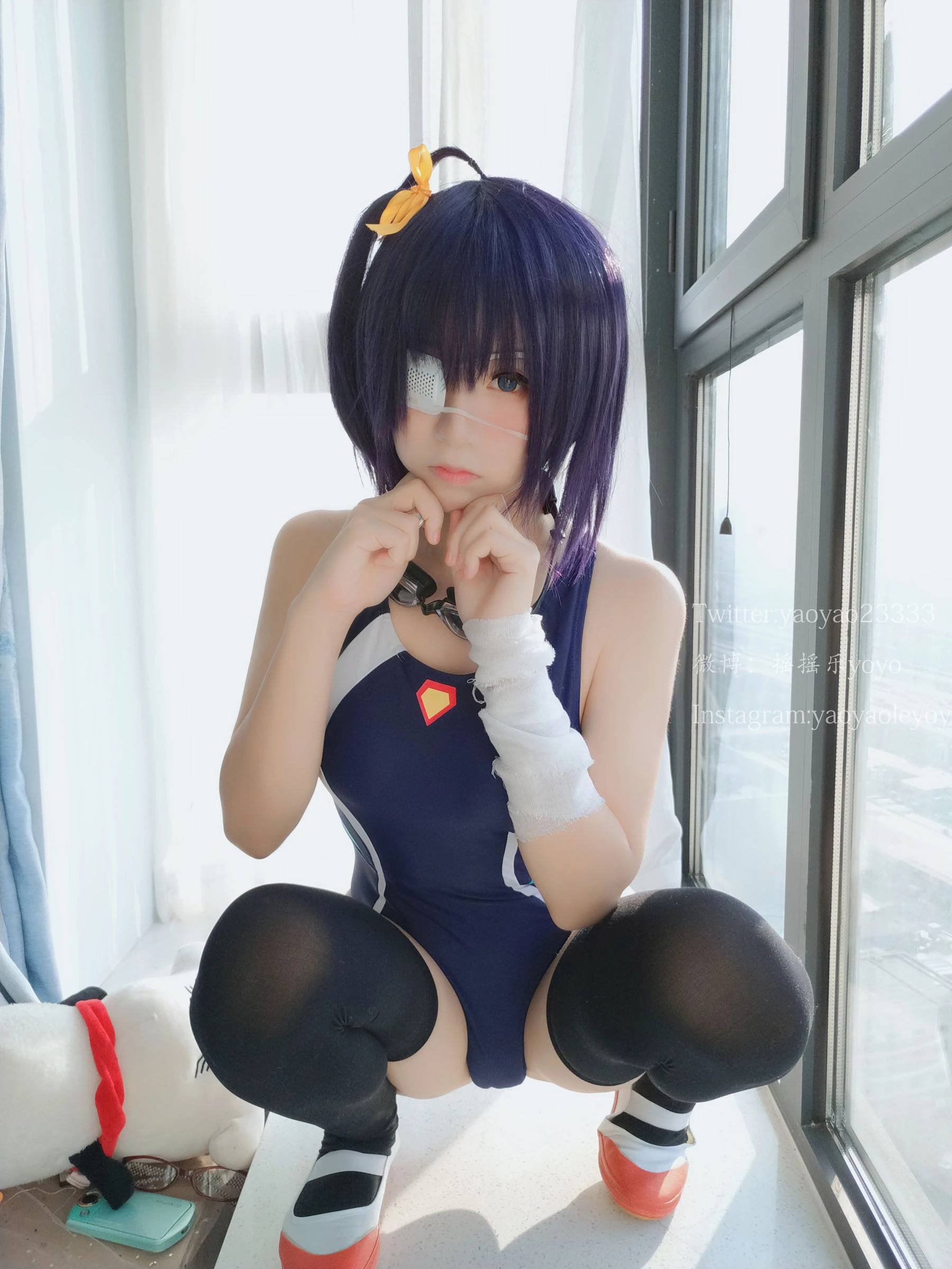 [護士]何子萱自然光高清圖集珍藏：何子萱甜美演繹美腿完美神韻凸顯寫真藝術 - 57