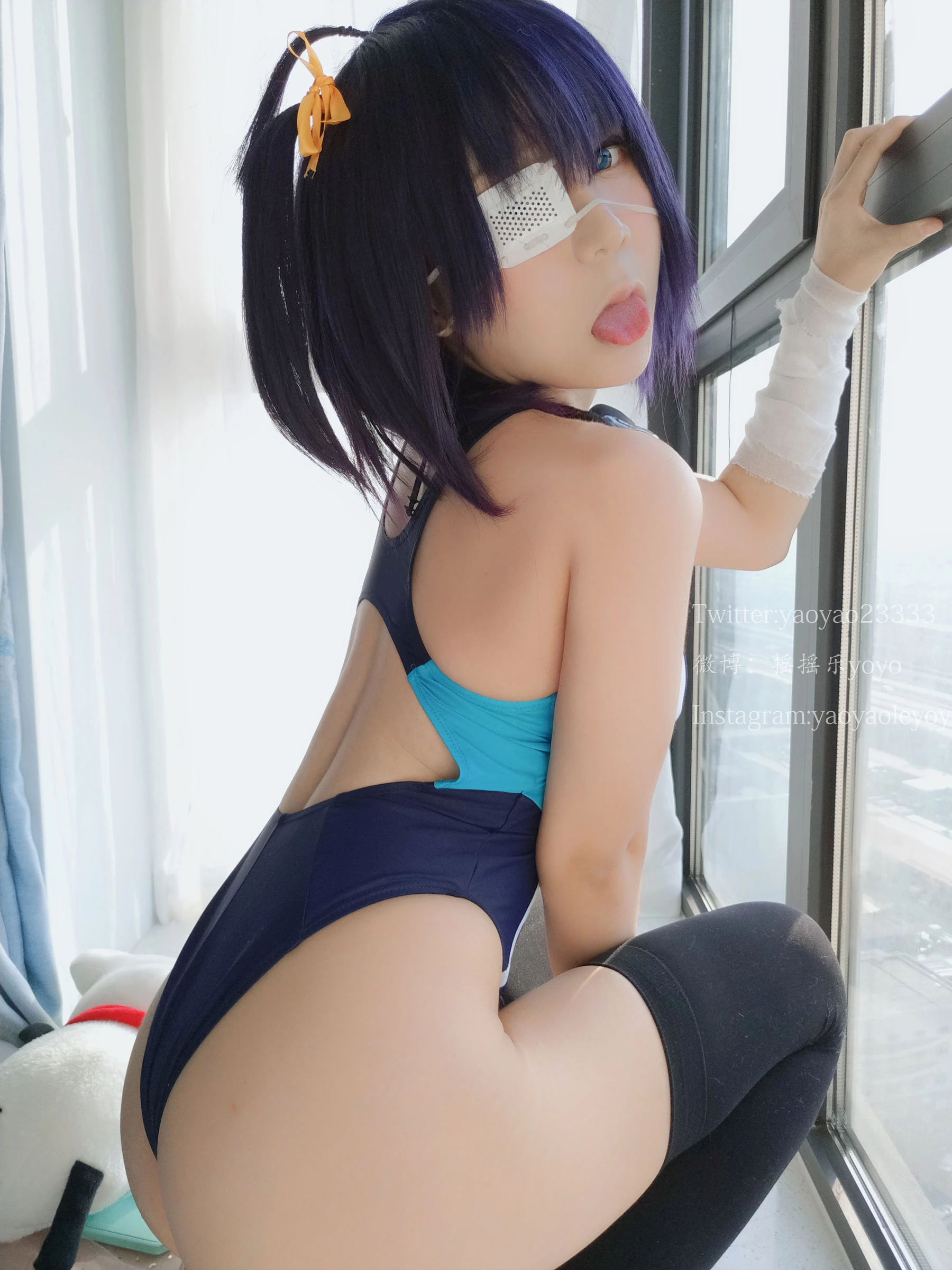 [護士]何子萱自然光高清圖集珍藏：何子萱甜美演繹美腿完美神韻凸顯寫真藝術 - 63