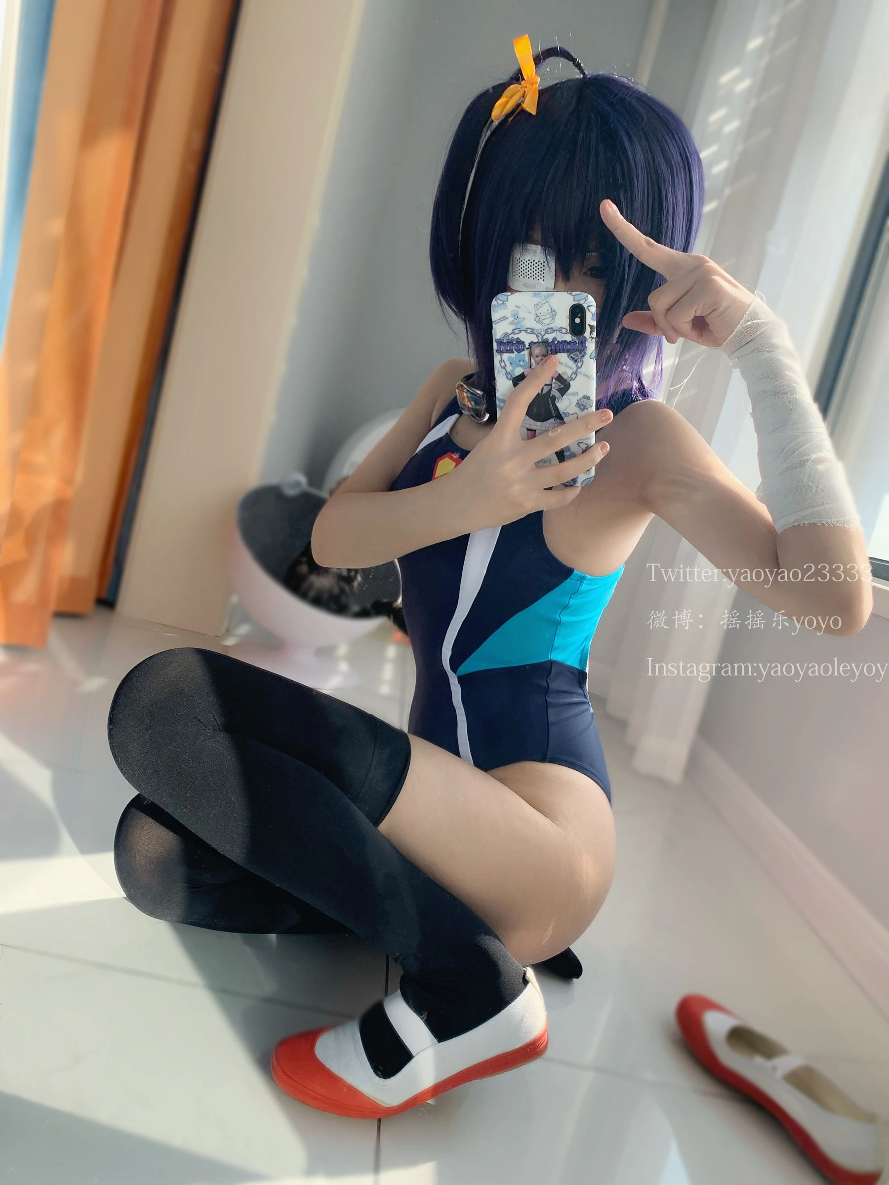 [護士]何子萱自然光高清圖集珍藏：何子萱甜美演繹美腿完美神韻凸顯寫真藝術 - 75