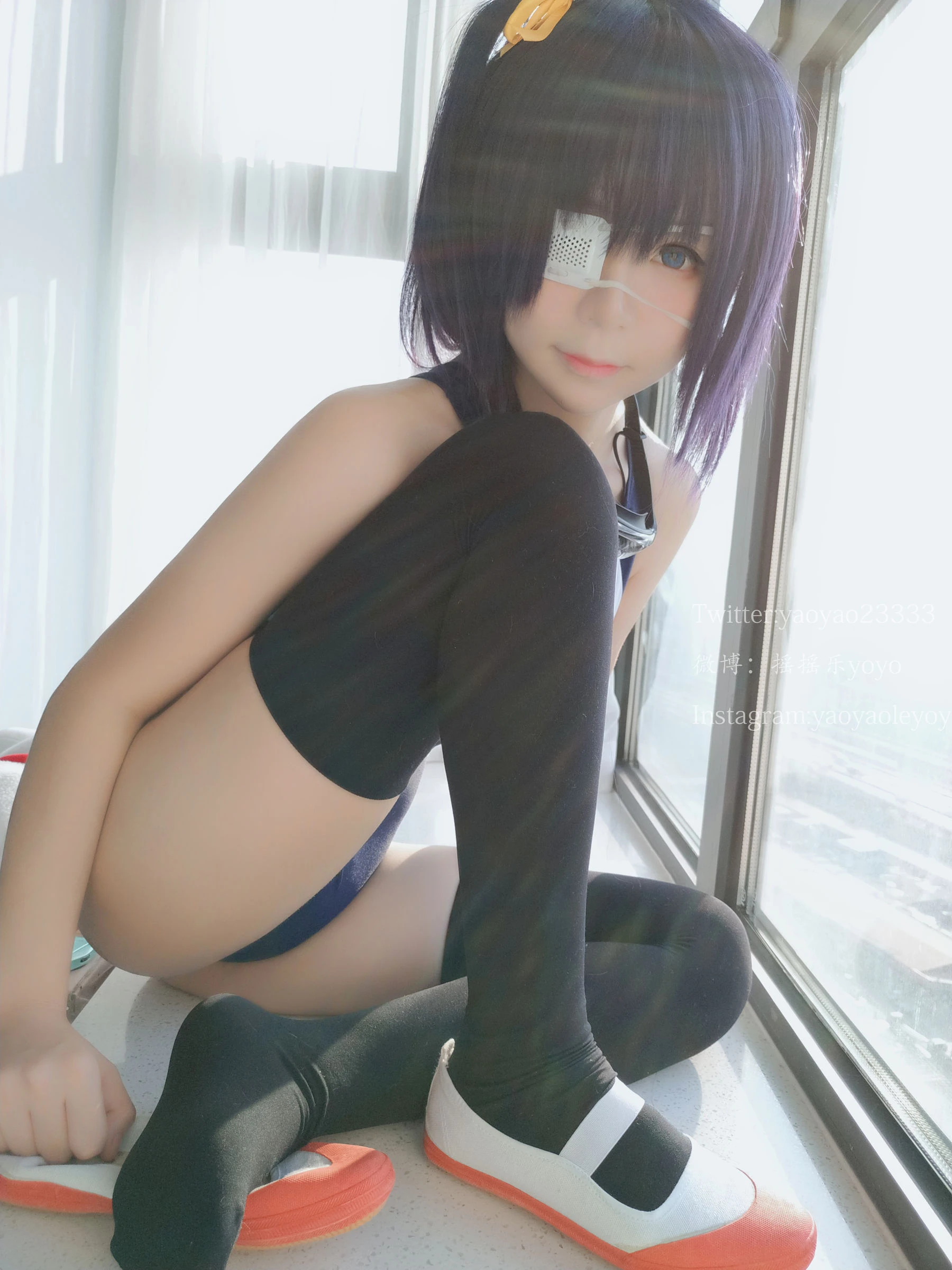 [護士]何子萱自然光高清圖集珍藏：何子萱甜美演繹美腿完美神韻凸顯寫真藝術 - 79