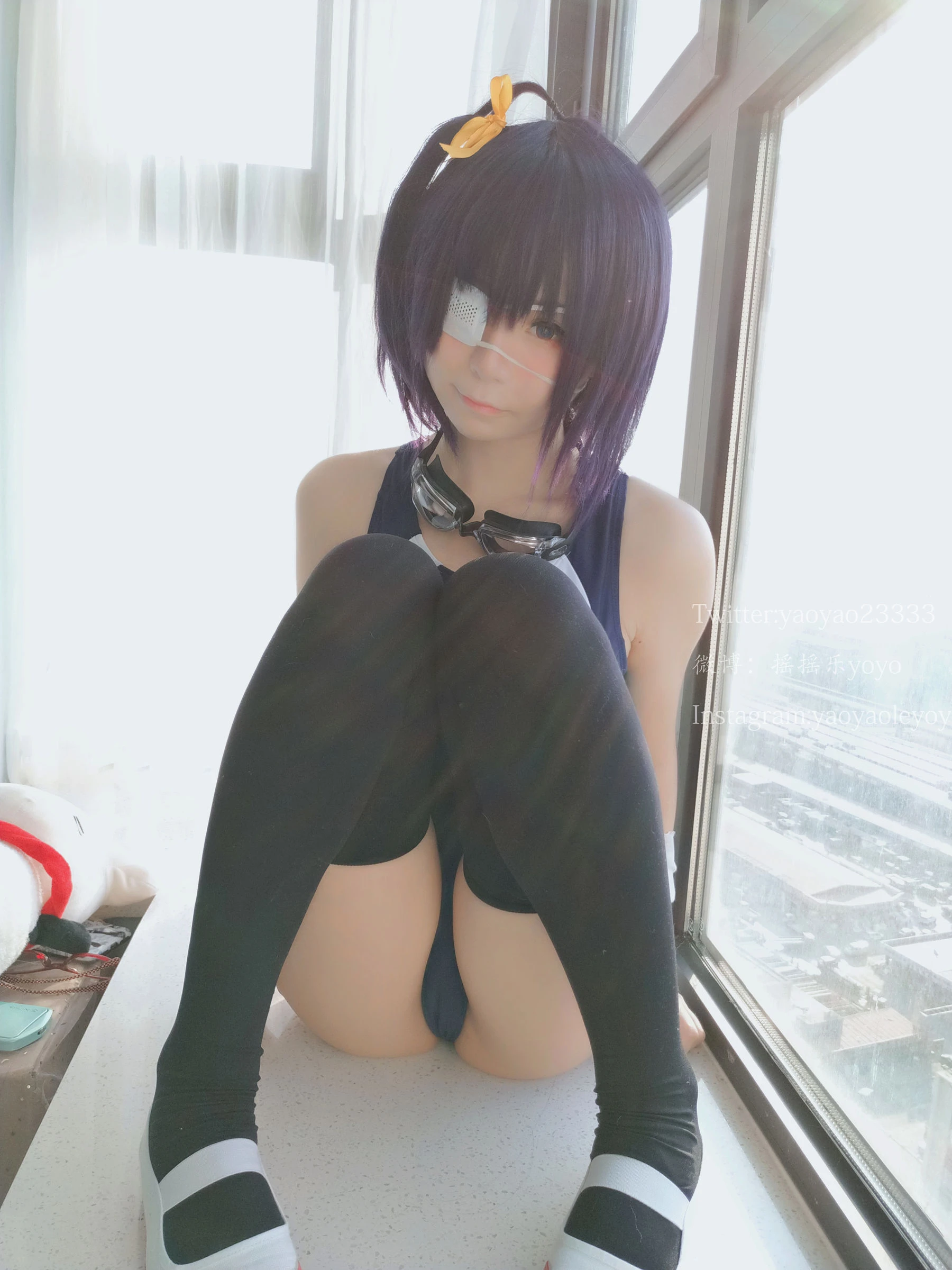 [護士]何子萱自然光高清圖集珍藏：何子萱甜美演繹美腿完美神韻凸顯寫真藝術 - 84