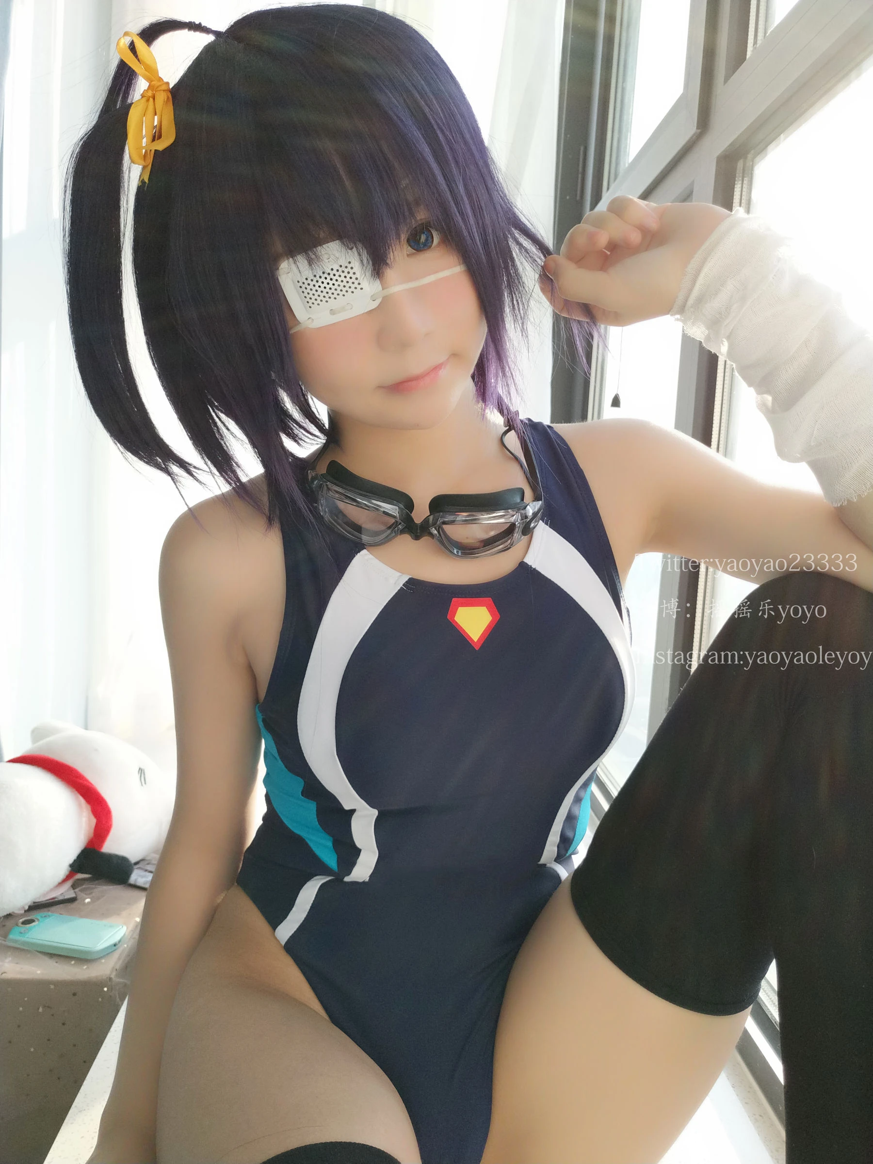 [護士]何子萱自然光高清圖集珍藏：何子萱甜美演繹美腿完美神韻凸顯寫真藝術 - 89