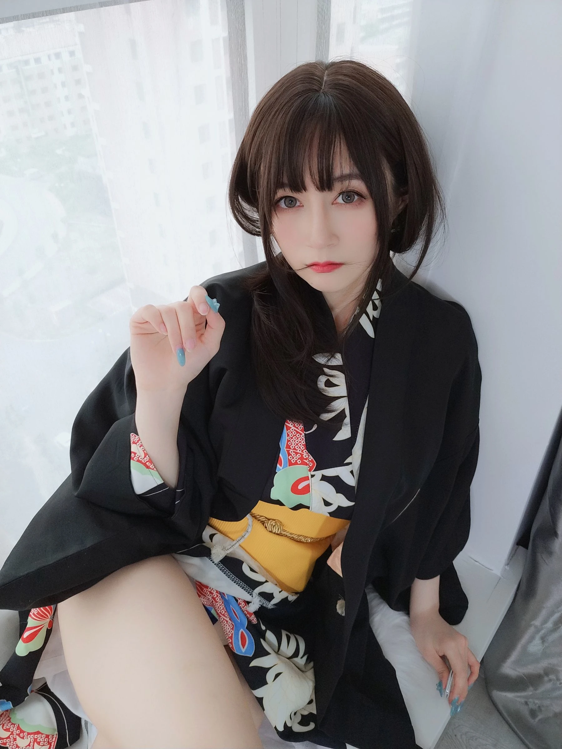 [嫩模]胡雨菲獨家戶外藝術藝術：胡雨菲性感格調詮釋美胸完美曲線寫真 - 17