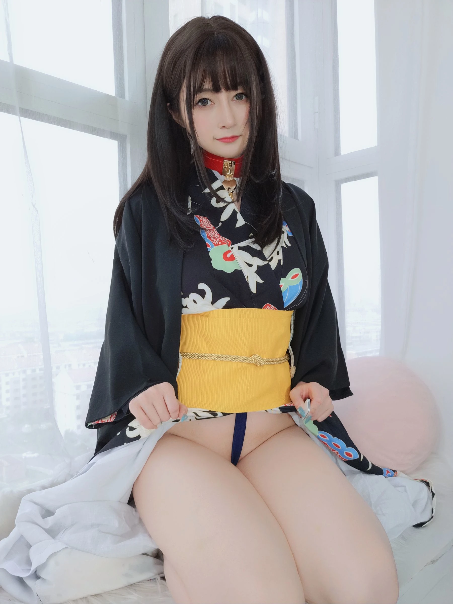 [嫩模]胡雨菲獨家戶外藝術藝術：胡雨菲性感格調詮釋美胸完美曲線寫真 - 23