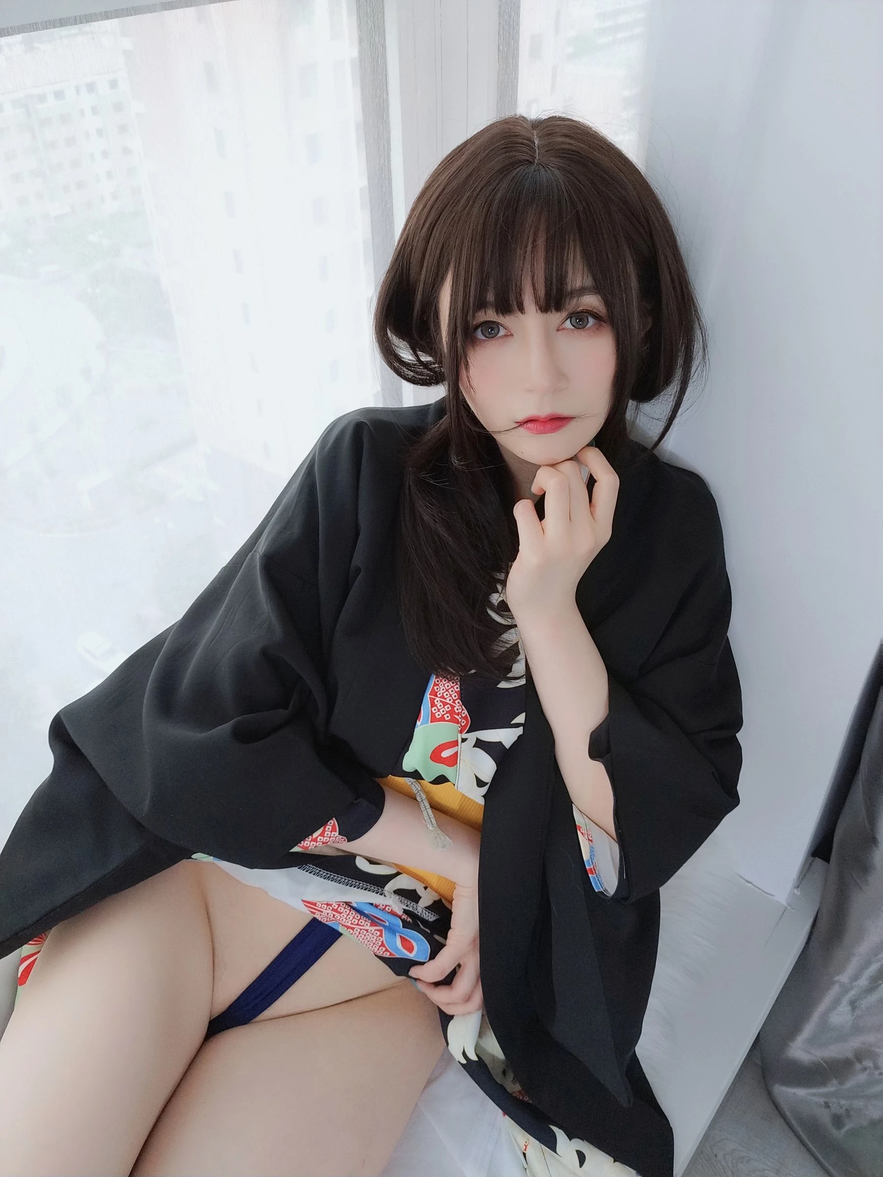 [嫩模]胡雨菲獨家戶外藝術藝術：胡雨菲性感格調詮釋美胸完美曲線寫真 - 8