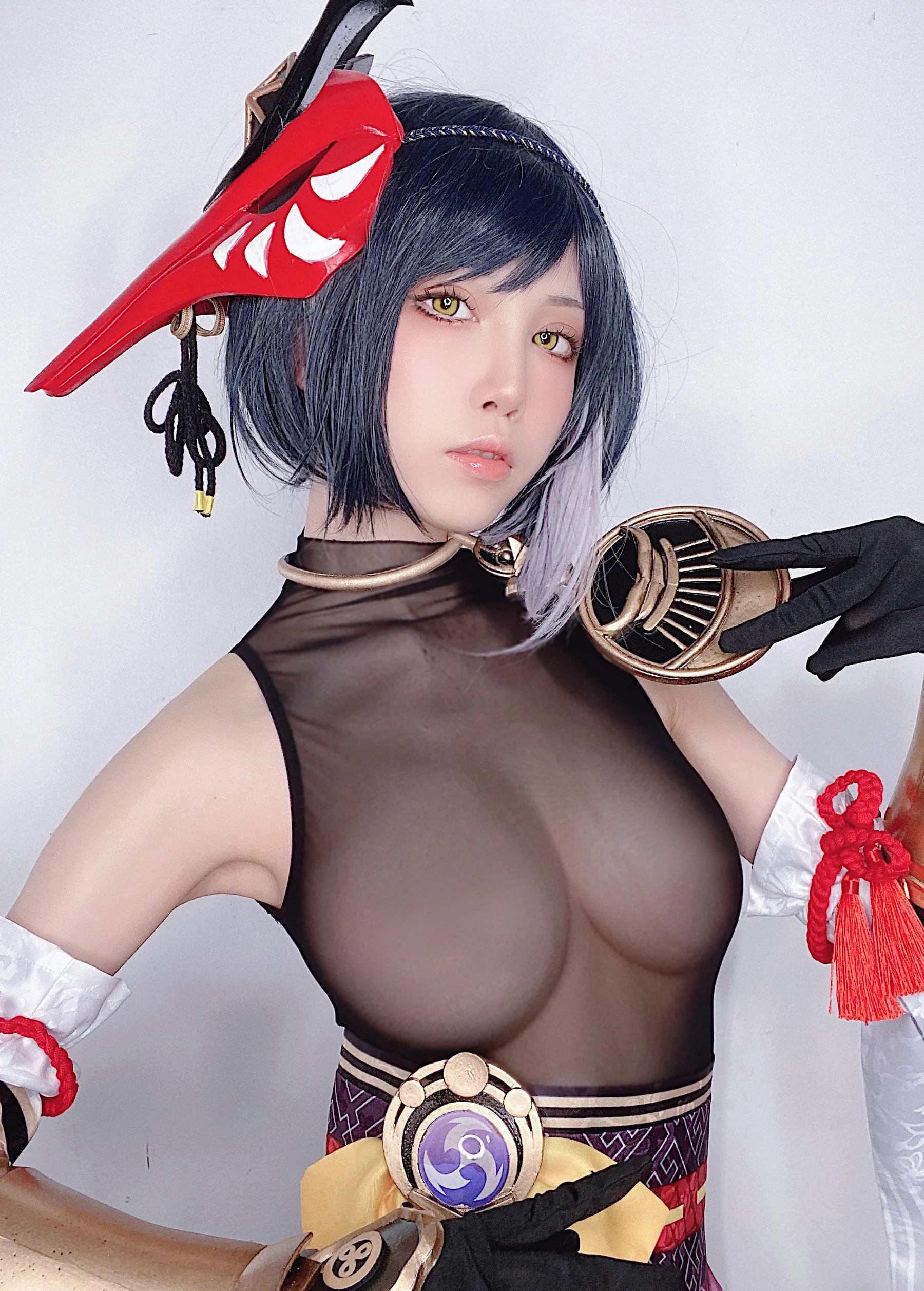 [名模]周欣妍珍藏室內圖集藝術：周欣妍甜美格調展現身材完美曲線寫真 - 26
