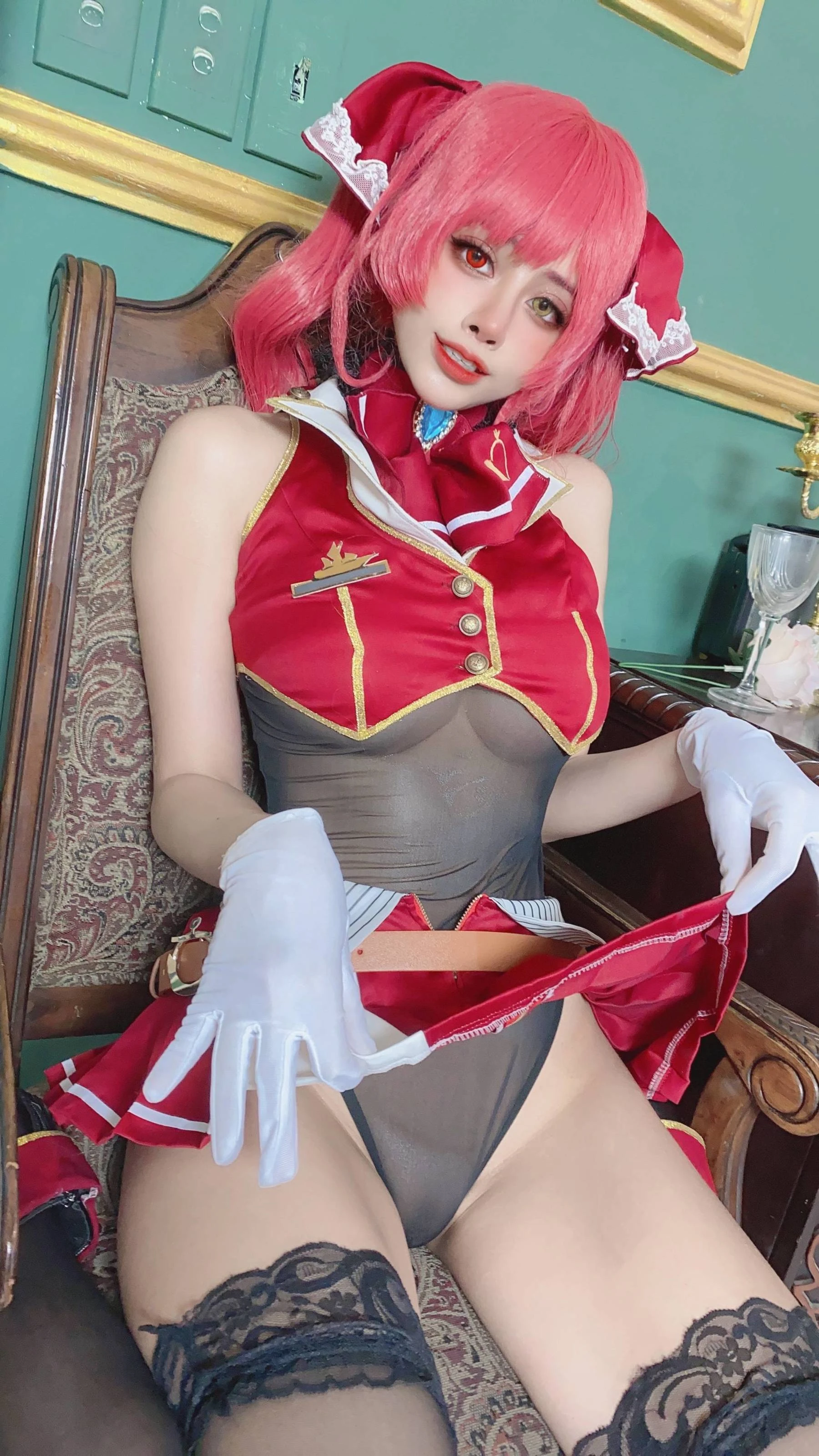 [麻豆]黃曉雪超清攝影棚藝術藝術：黃曉雪甜美韻味綻放長腿完美曲線寫真 - 31