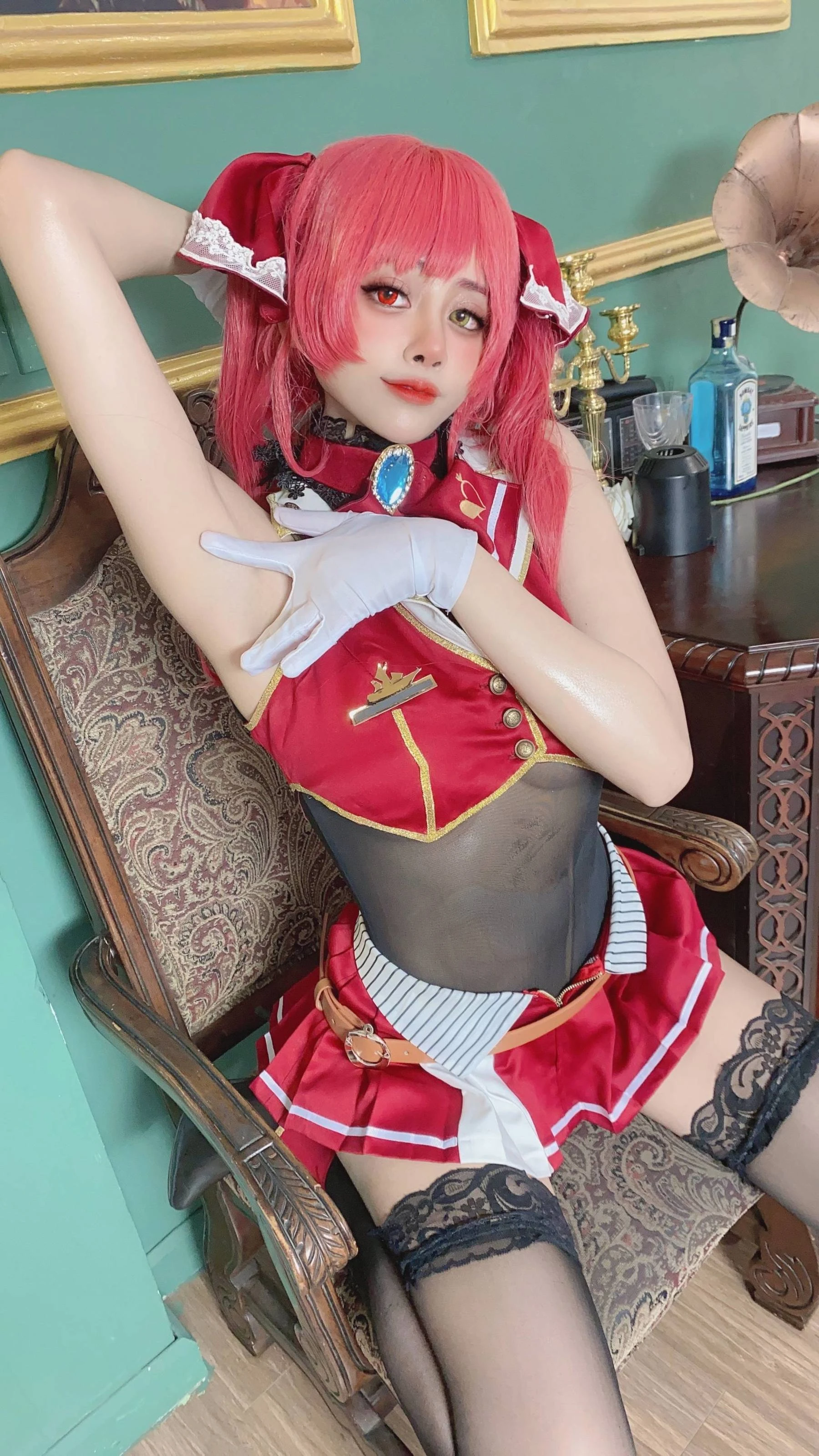 [麻豆]黃曉雪超清攝影棚藝術藝術：黃曉雪甜美韻味綻放長腿完美曲線寫真 - 41