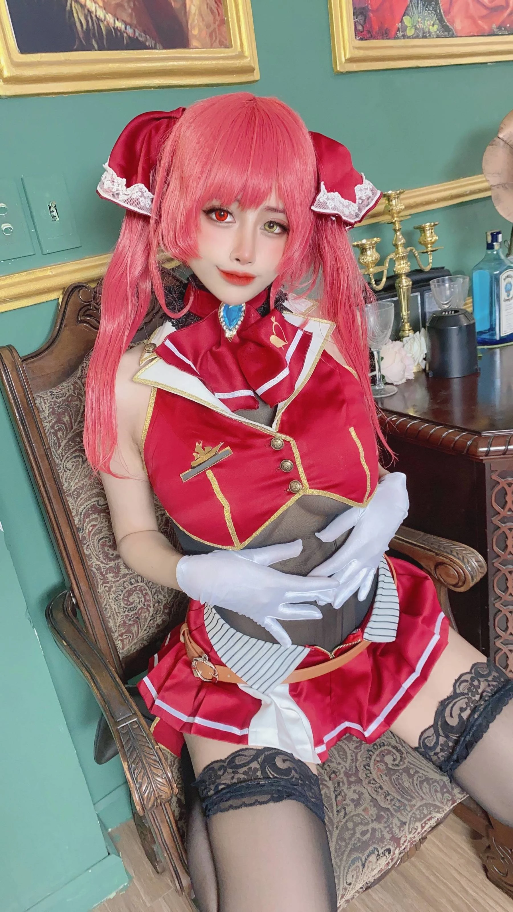 [麻豆]黃曉雪超清攝影棚藝術藝術：黃曉雪甜美韻味綻放長腿完美曲線寫真 - 46