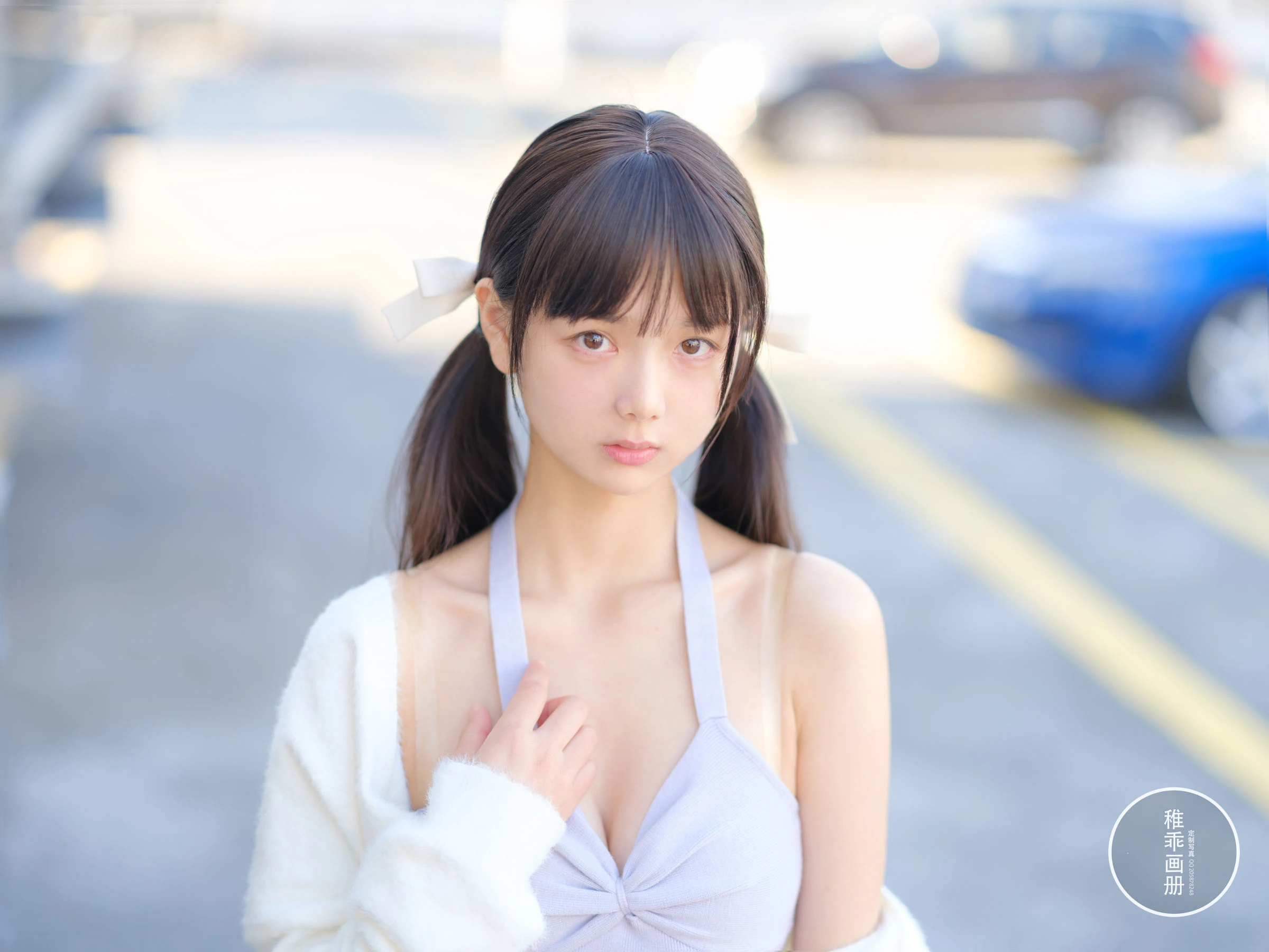 [網紅]彭佳怡大片圖集精選：彭佳怡優雅風採於自然光展現美胸曲線獨家攝影 - 24