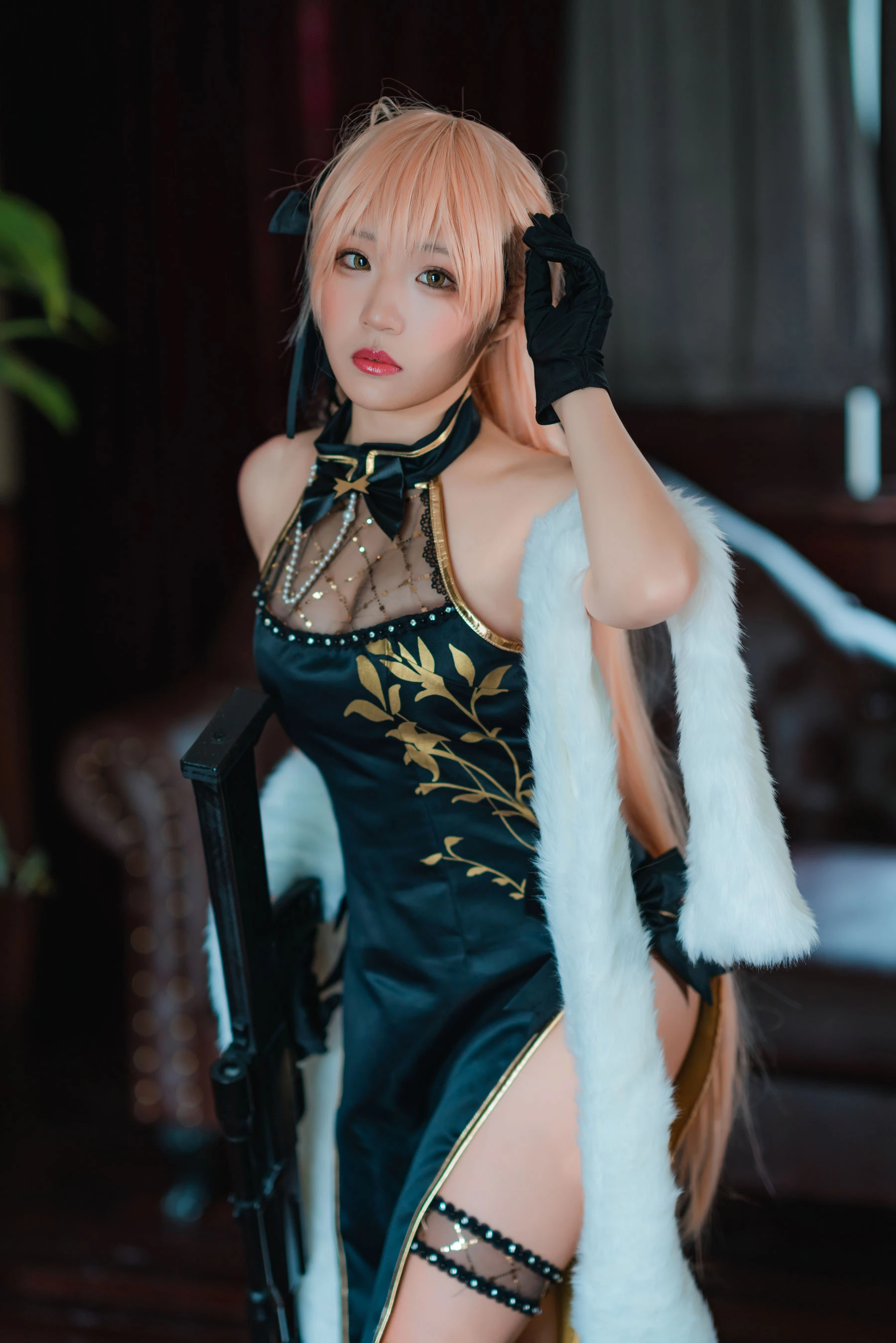 [Showgirl]周欣妍獨家街拍寫真藝術：周欣妍優雅氣質綻放美腿完美曲線寫真 - 7
