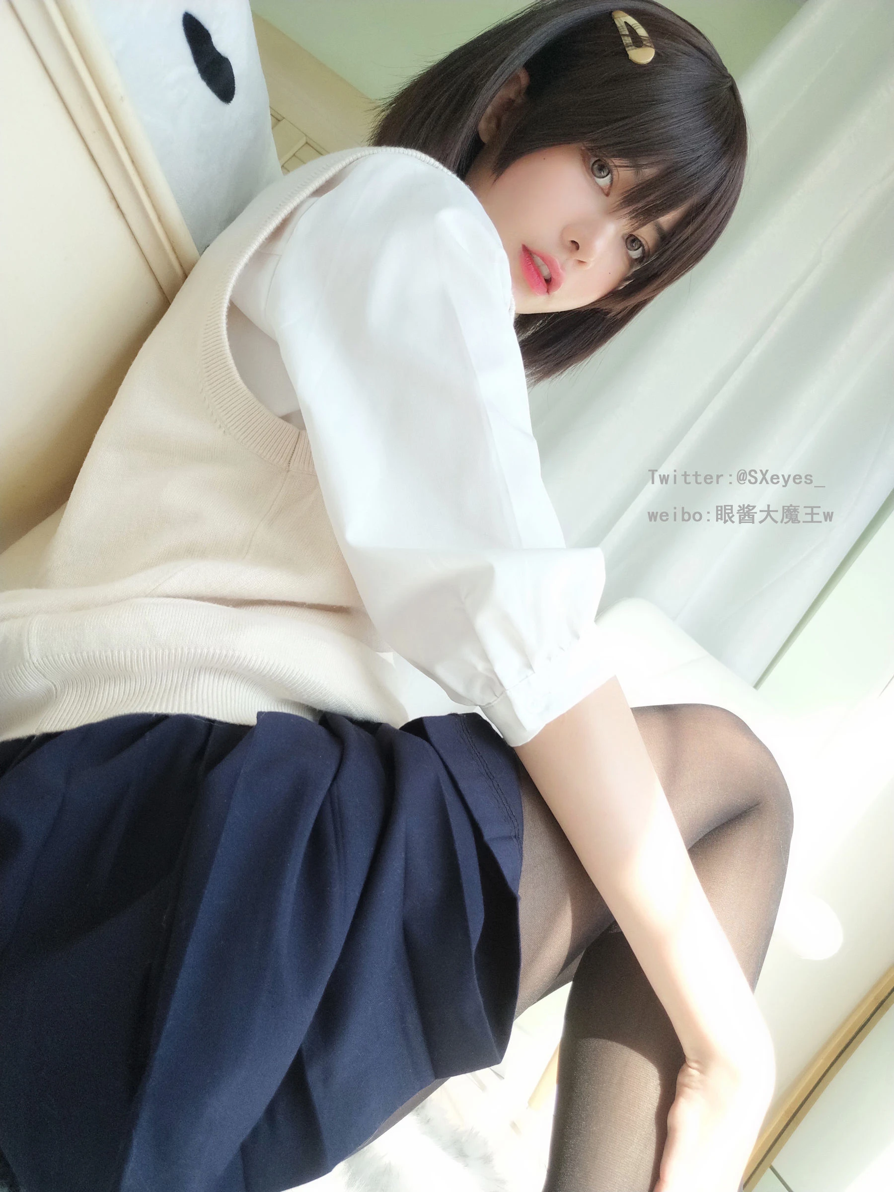 [甜心]王曉麗攝影棚超清美圖珍藏：王曉麗甜美演繹美胸完美神韻釋放寫真藝術 - 12
