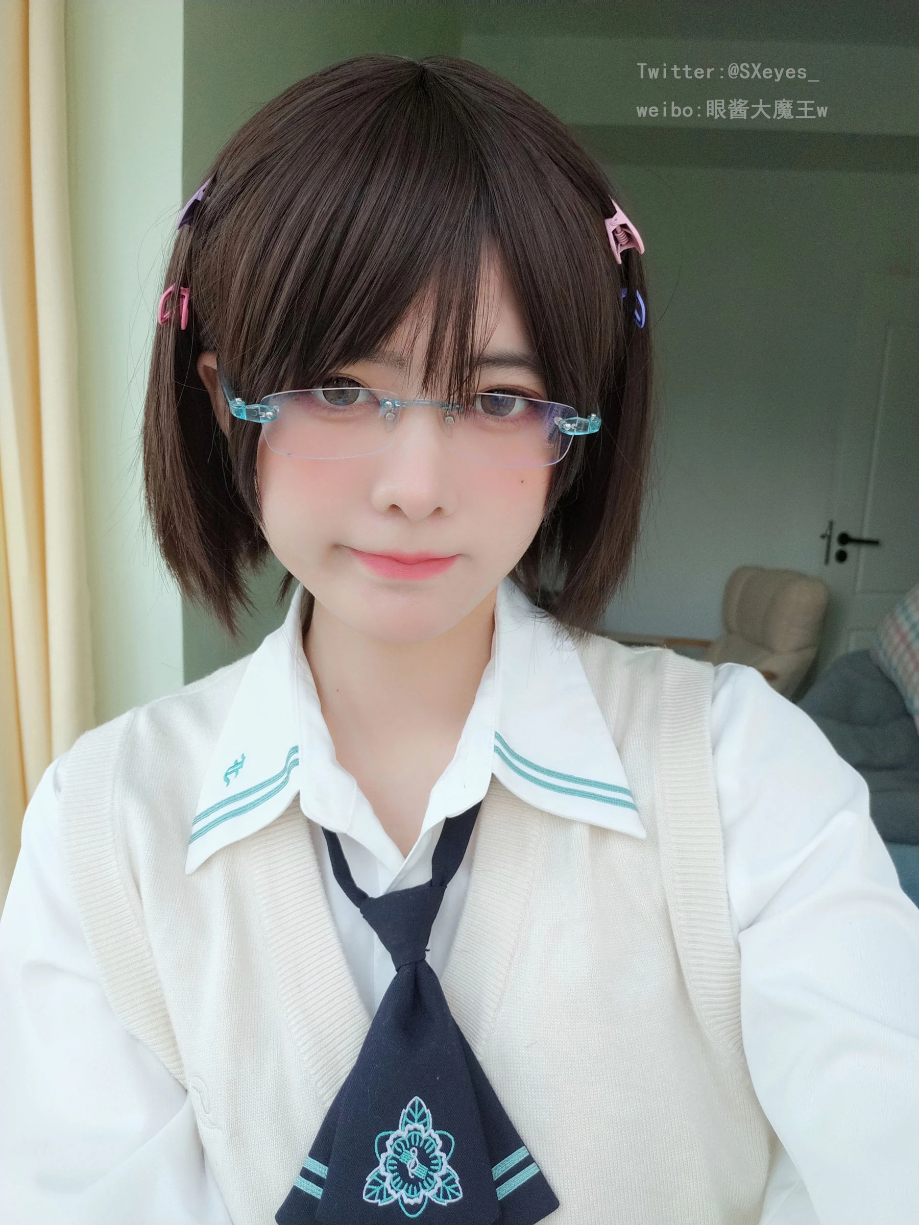 [甜心]王曉麗攝影棚超清美圖珍藏：王曉麗甜美演繹美胸完美神韻釋放寫真藝術 - 15