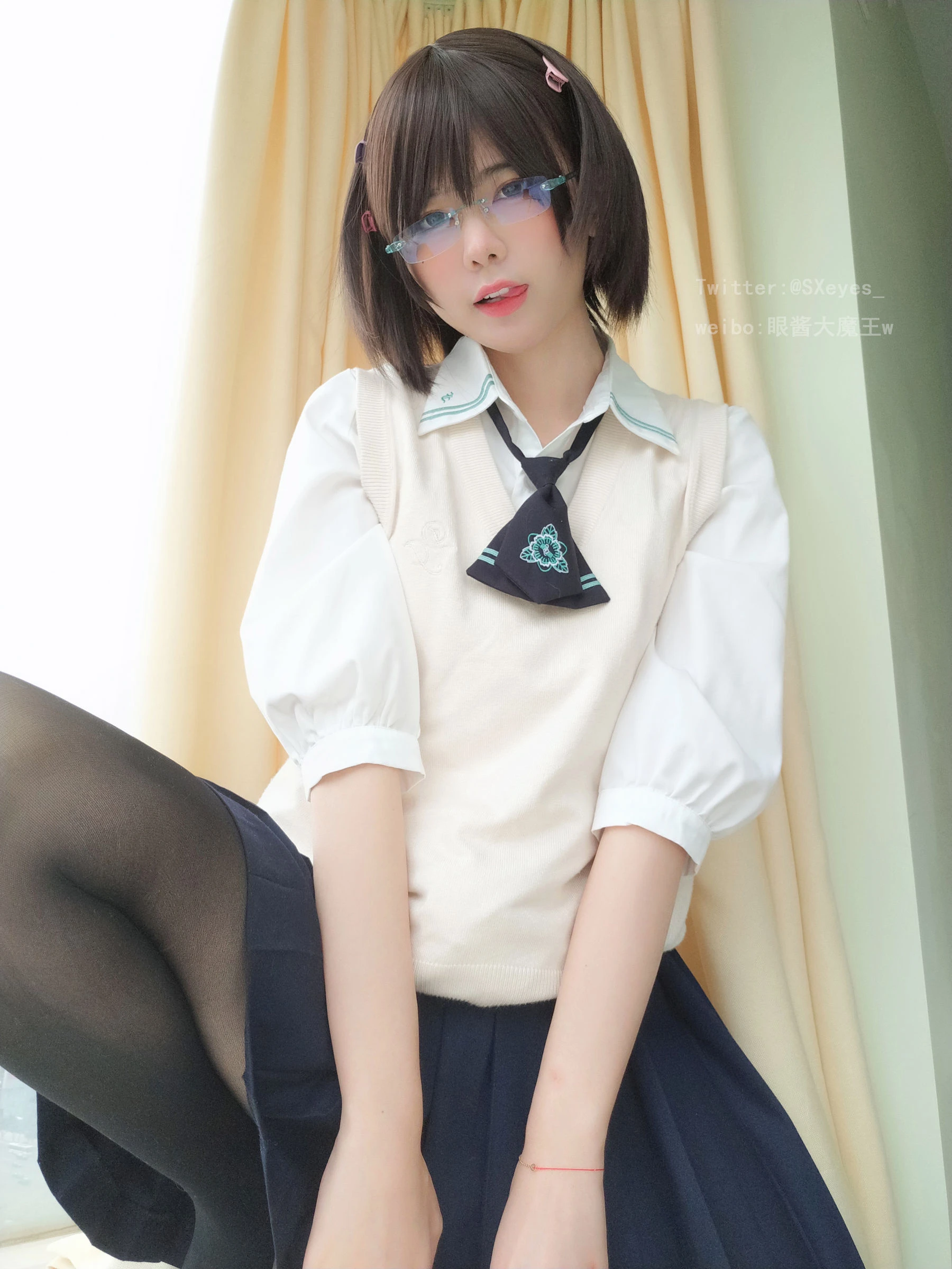 [甜心]王曉麗攝影棚超清美圖珍藏：王曉麗甜美演繹美胸完美神韻釋放寫真藝術 - 17