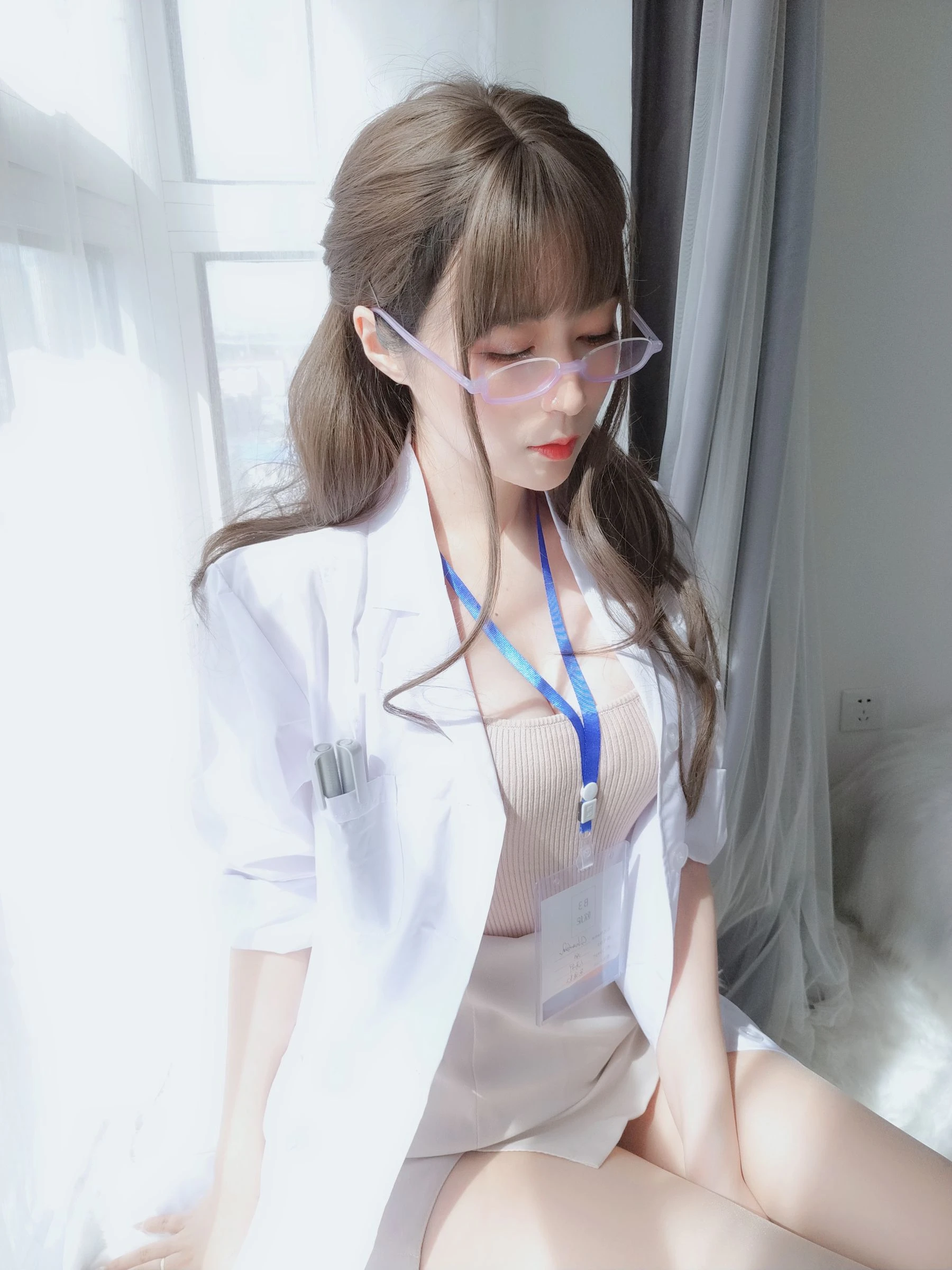 [女神]梁曉雪獨家私房圖集藝術：梁曉雪魅惑格調彰顯美腿完美曲線寫真 - 1