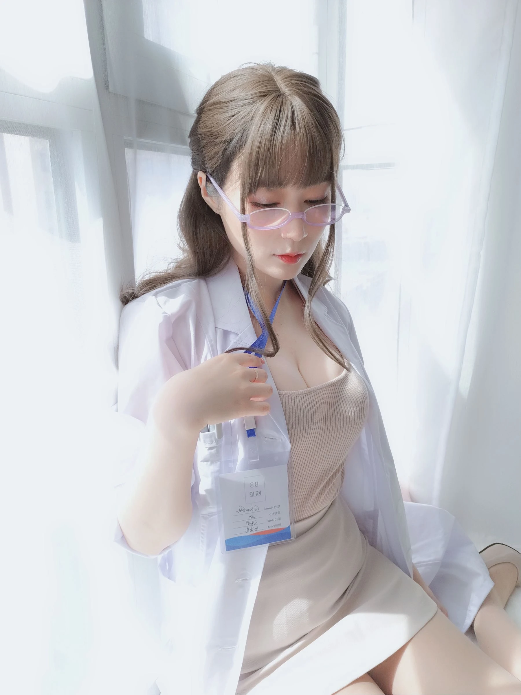 [女神]梁曉雪獨家私房圖集藝術：梁曉雪魅惑格調彰顯美腿完美曲線寫真 - 148