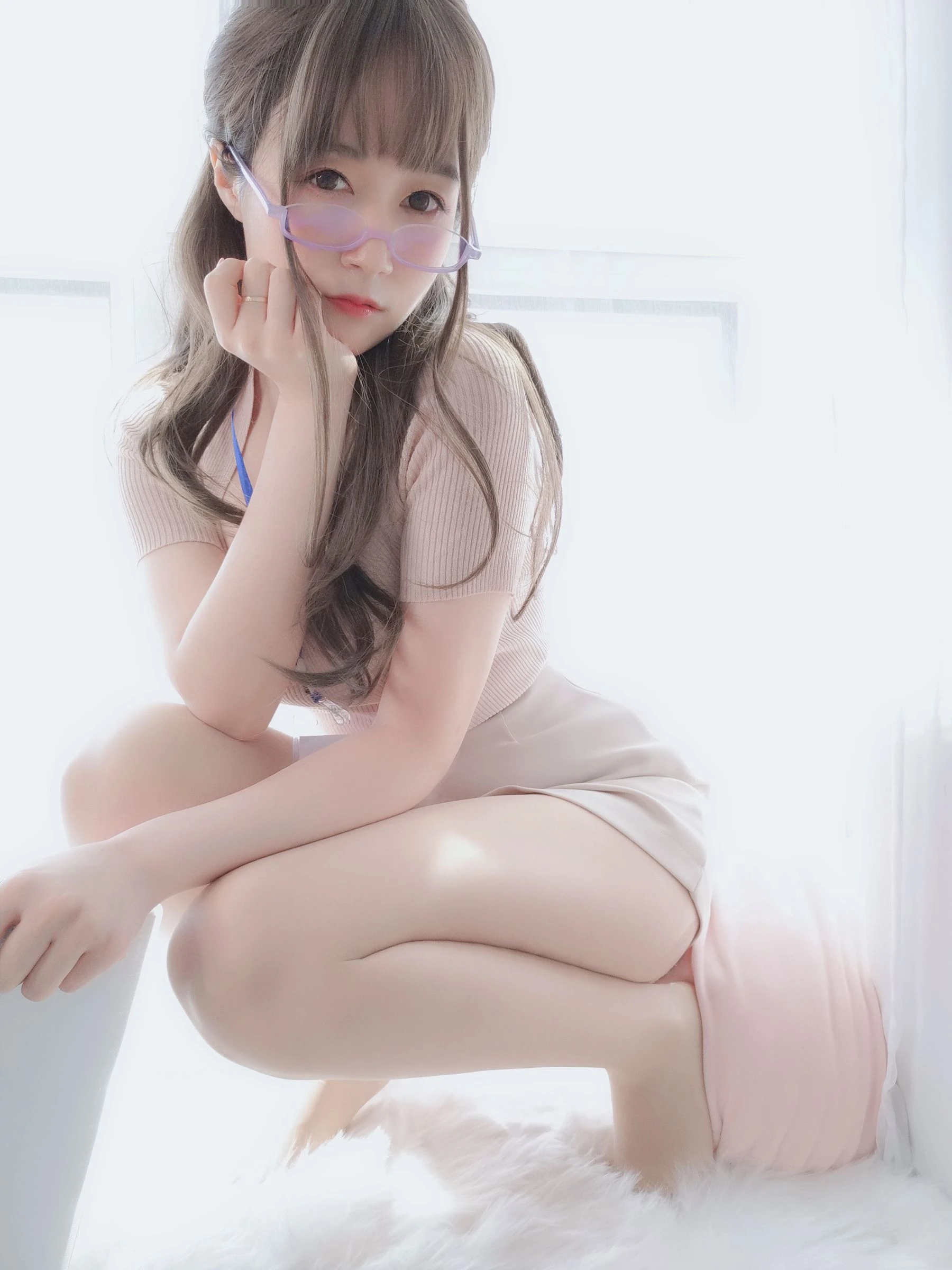 [女神]梁曉雪獨家私房圖集藝術：梁曉雪魅惑格調彰顯美腿完美曲線寫真 - 44