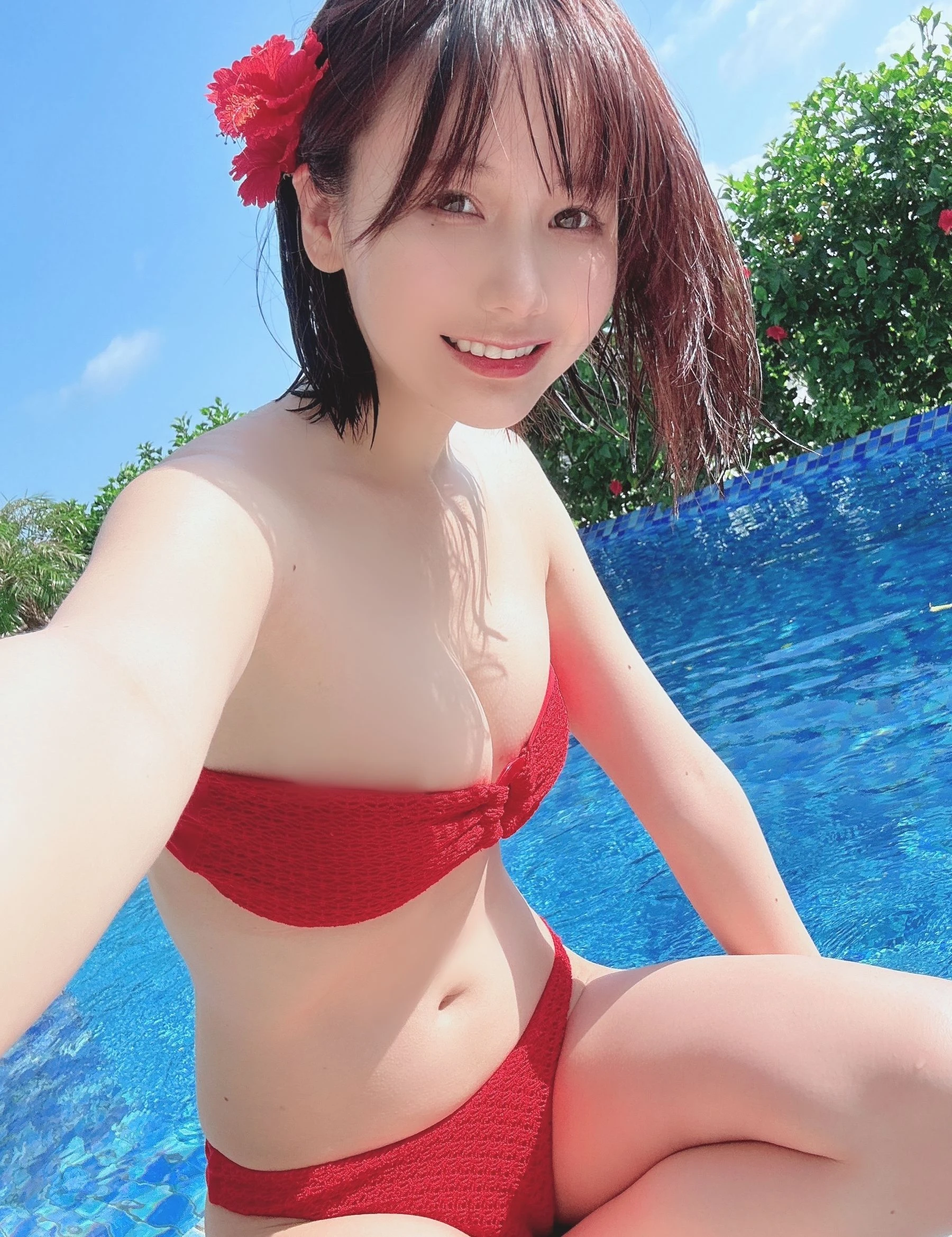 [Cosplay]胡詩怡胡詩怡清純風情攝影大賞：自然光大圖攝影演繹翹臀誘惑美學 - 6