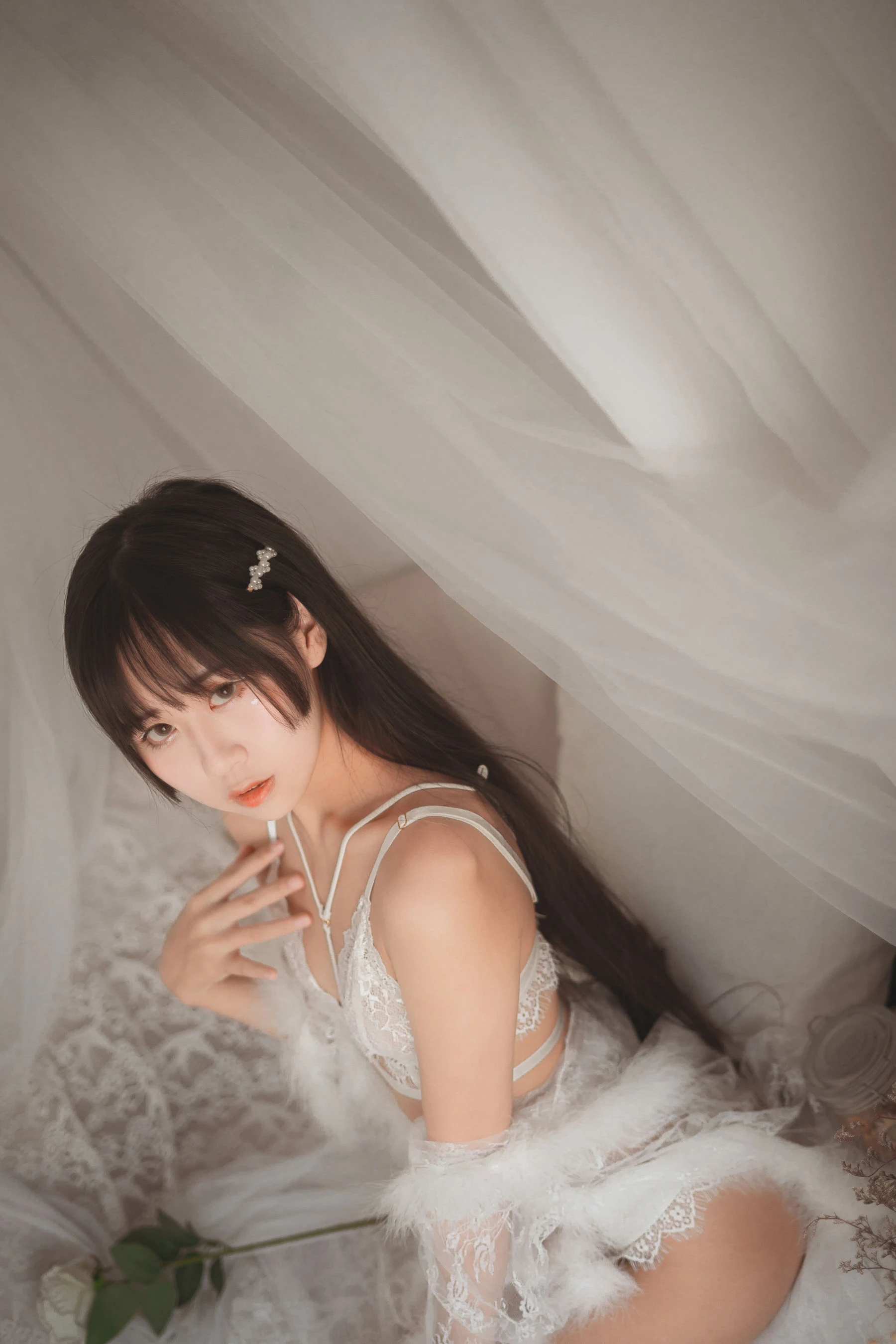 [仙女]羅雨晴美圖圖集精選：羅雨晴性感韻味於攝影棚詮釋身材曲線超清攝影 - 18